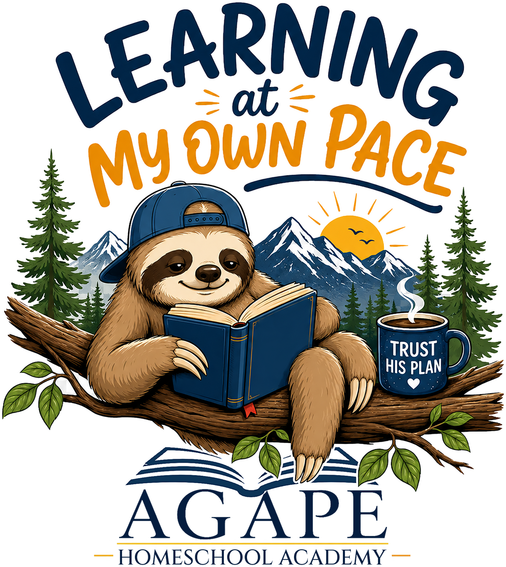 Tots Learning At My Own Pace Sloth Pullover Hoodie