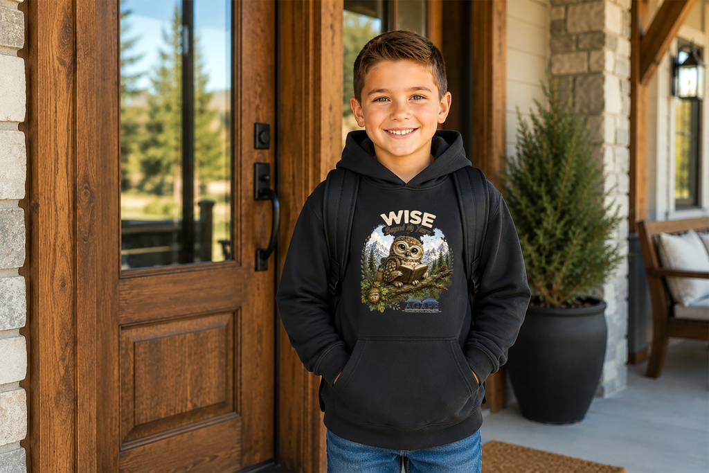Doves Agape Christian Academy Owl Pullover Hoodie