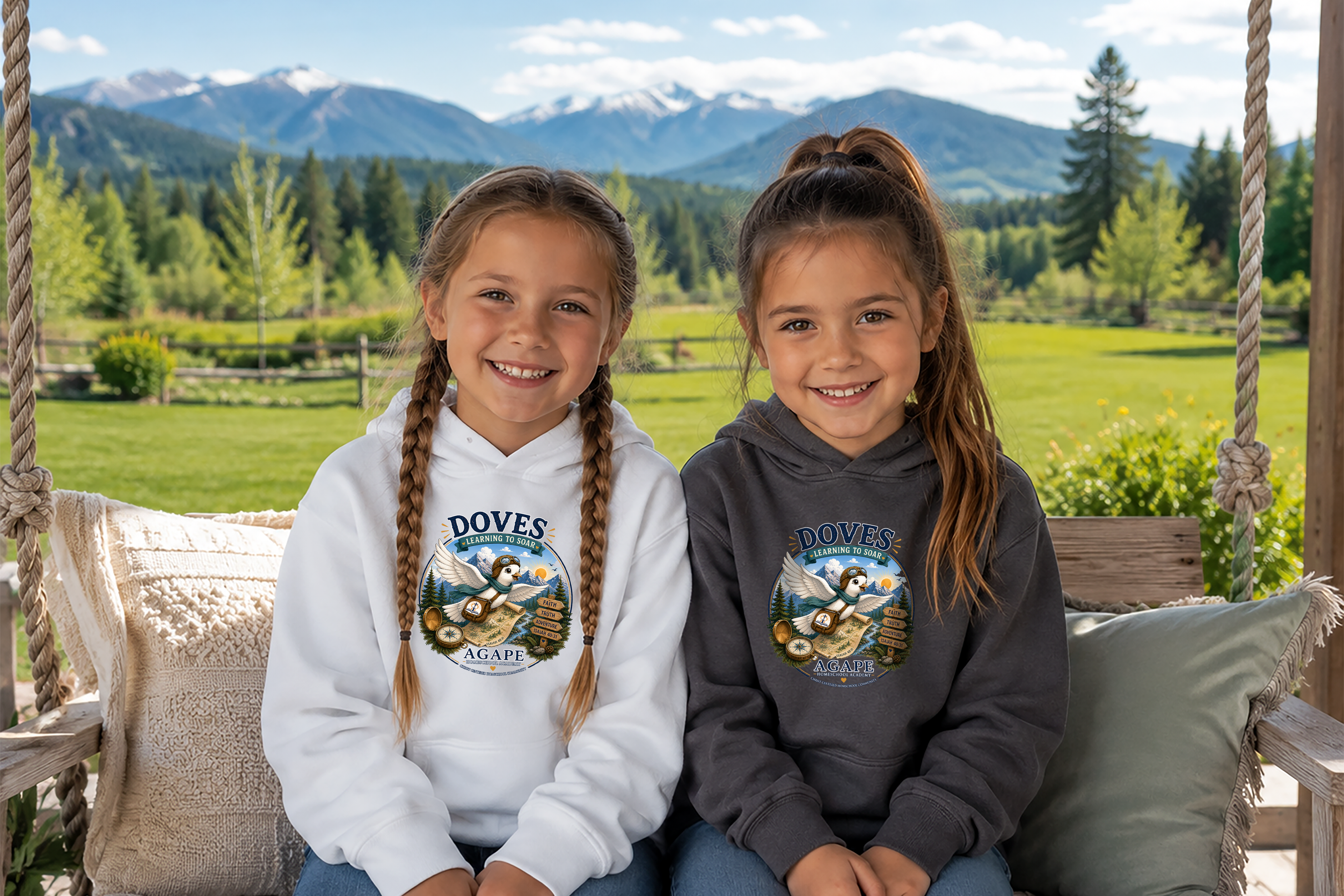 Doves Agape Christian Academy Pullover Hoodie