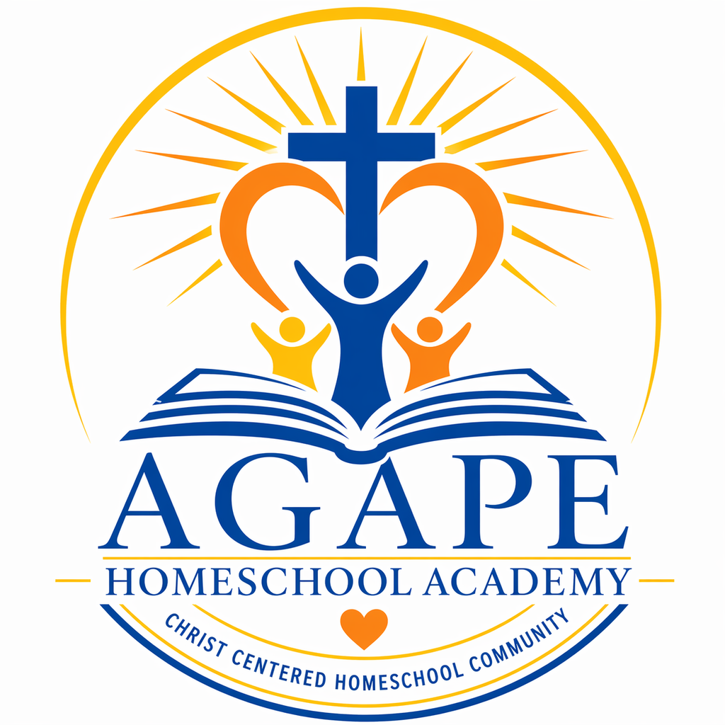 Lambs Agape Homeschool Academy Logo Sweatshirt