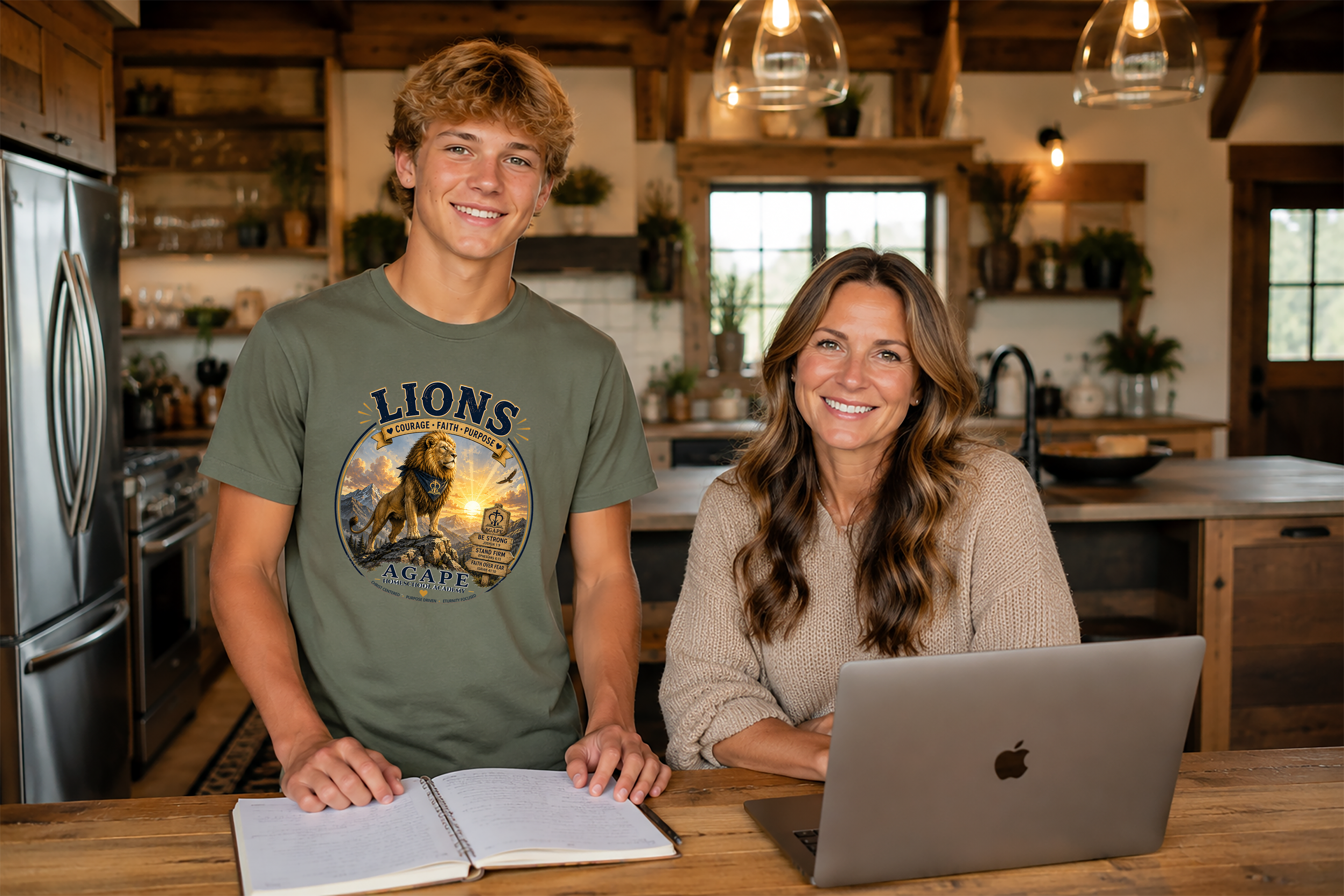 Lions Agape Homeschool Academy Tee