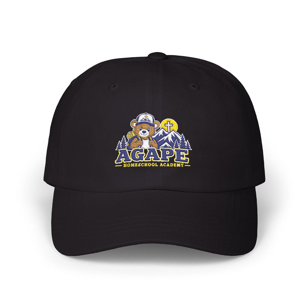 Agape Homeschool Academy Adventure Embroidered Bear Kids Hat