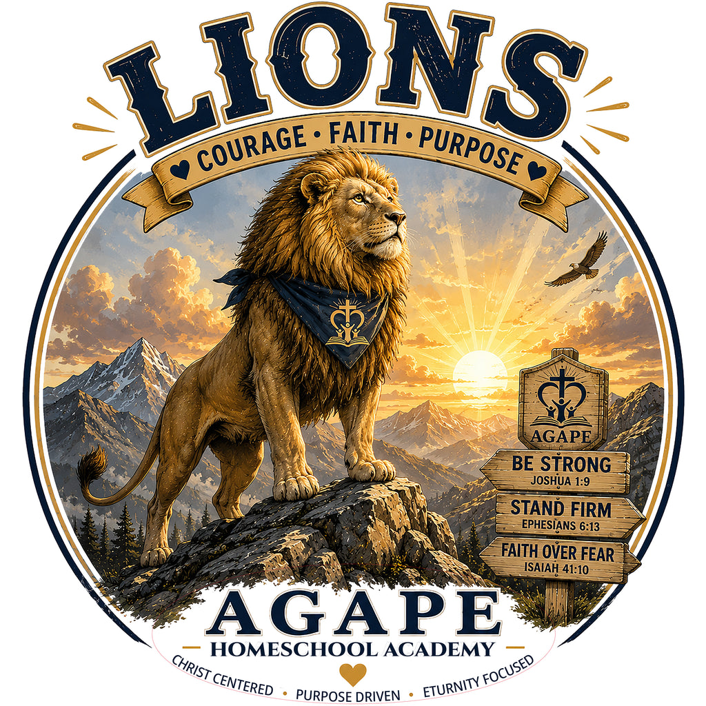 Lions Agape Homeschool Academy Pullover Hoodie