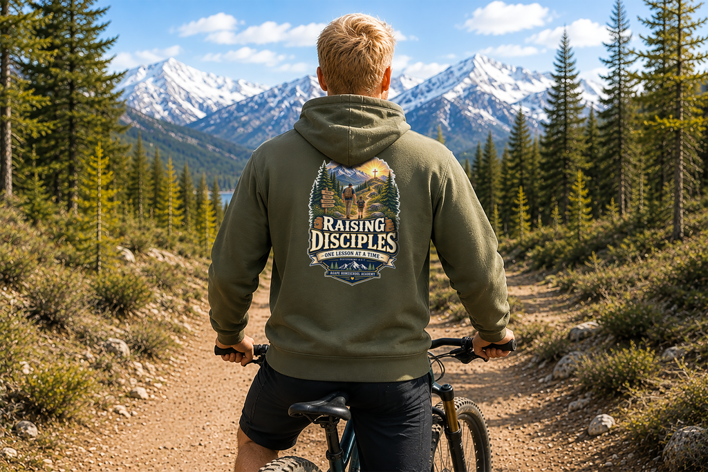 Men's Agape Homeschool Raising Disciples Pullover Hoodie
