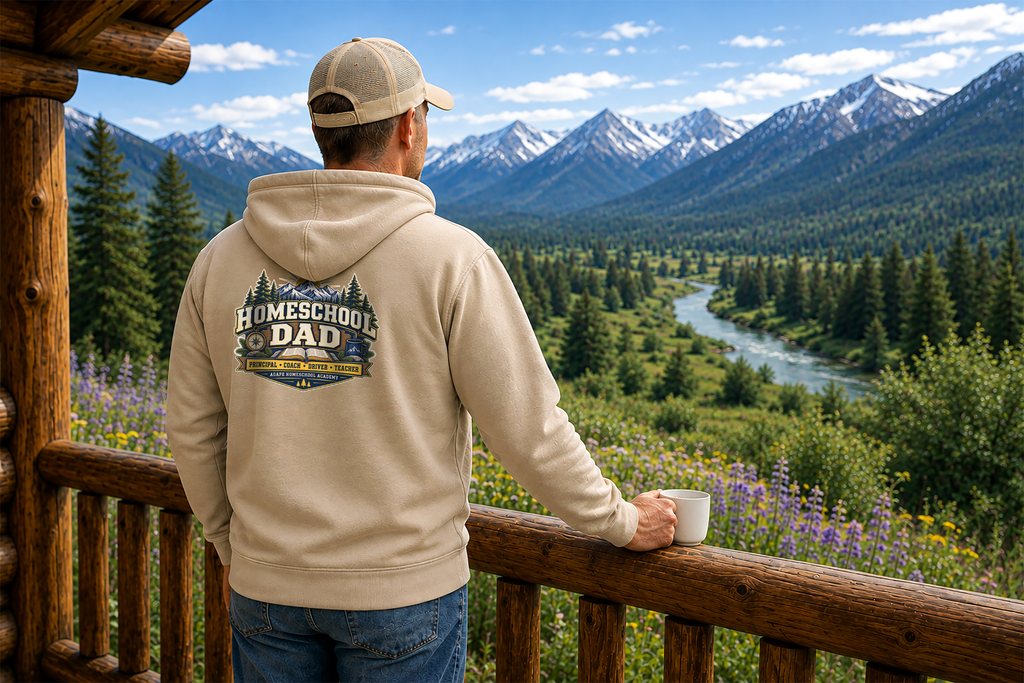 Agape Homeschool Academy Dad Pullover Hoodie