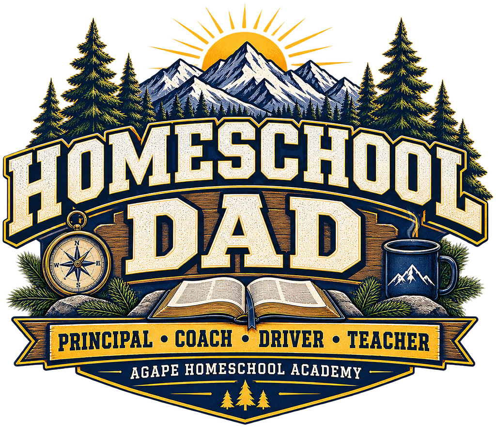 Agape Homeschool Academy Dad Pullover Hoodie