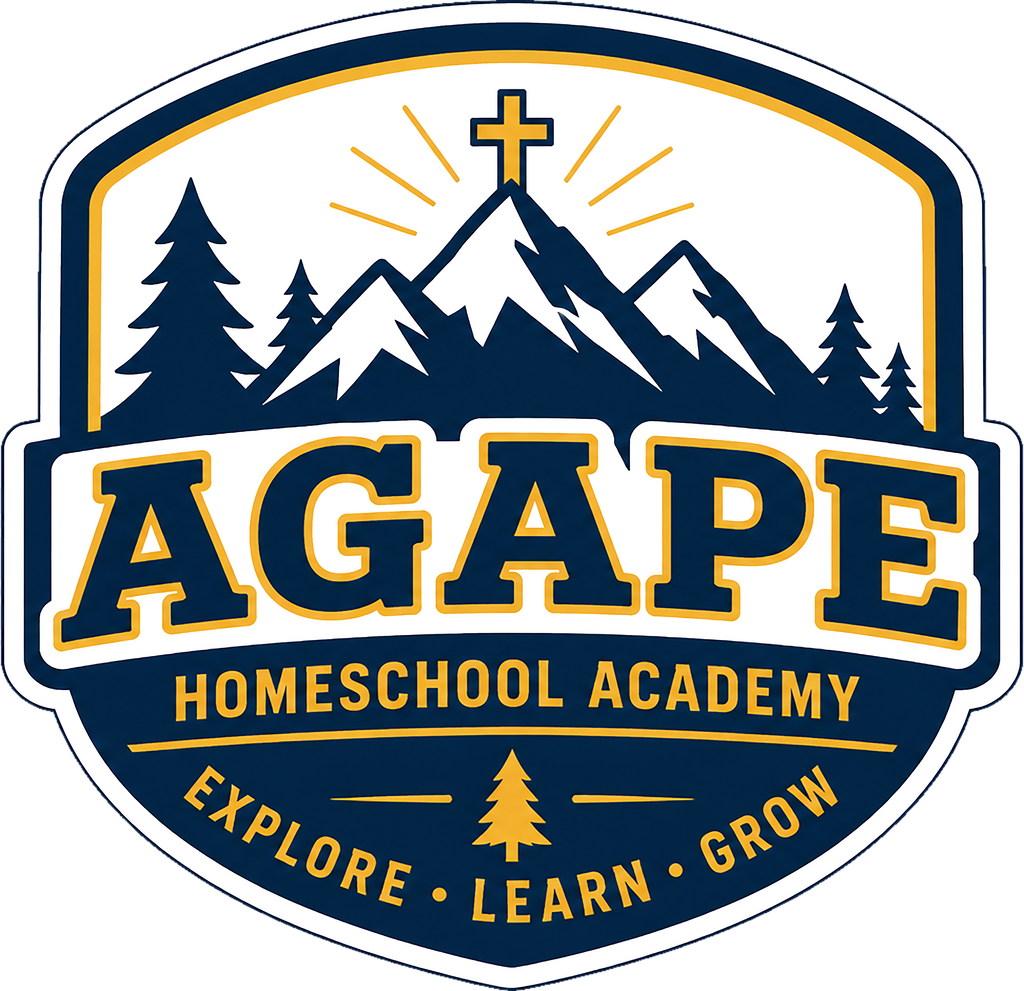 Agape Homeschool Academy Badge Sweatshirt