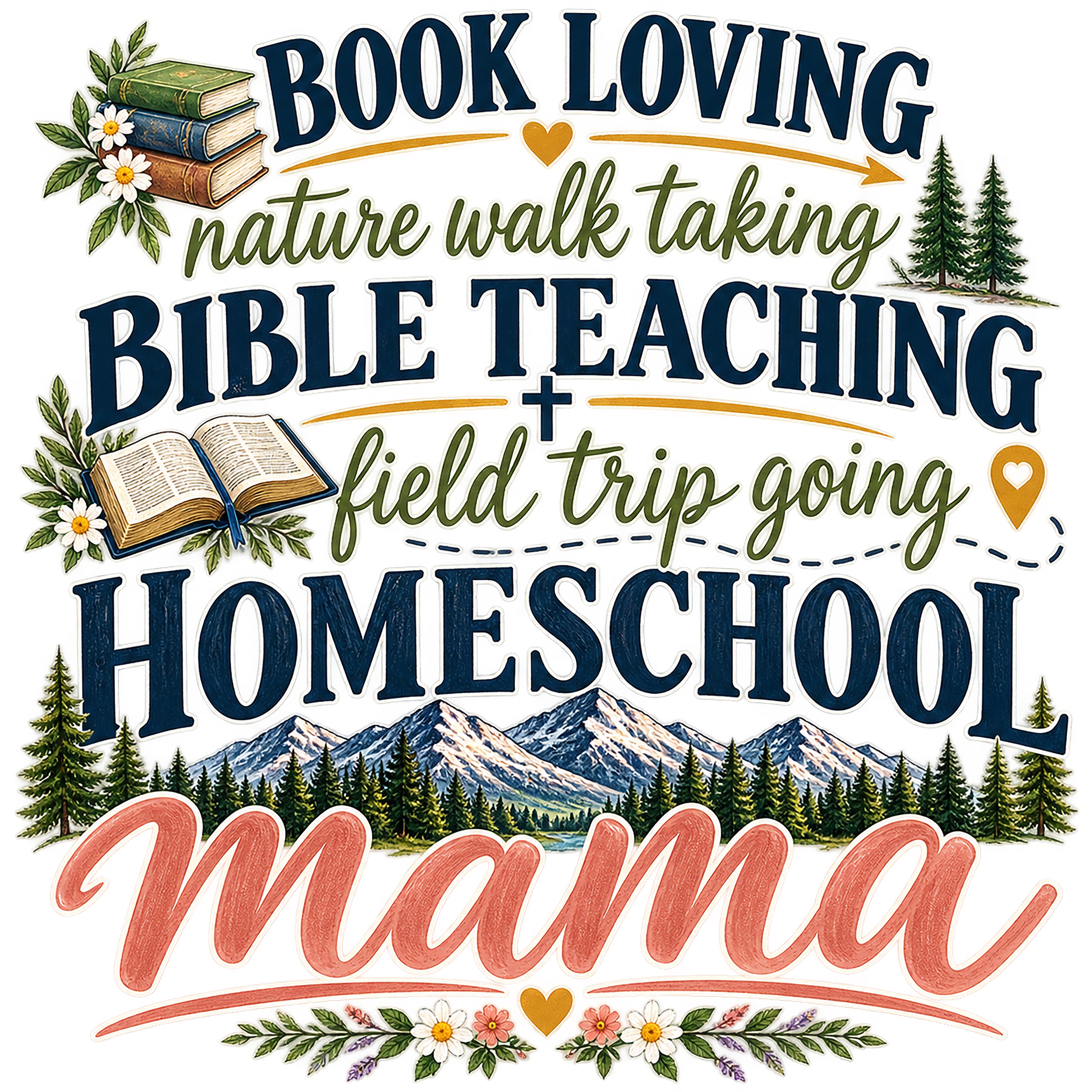 Agape Homeschool Mom Pullover Hoodie