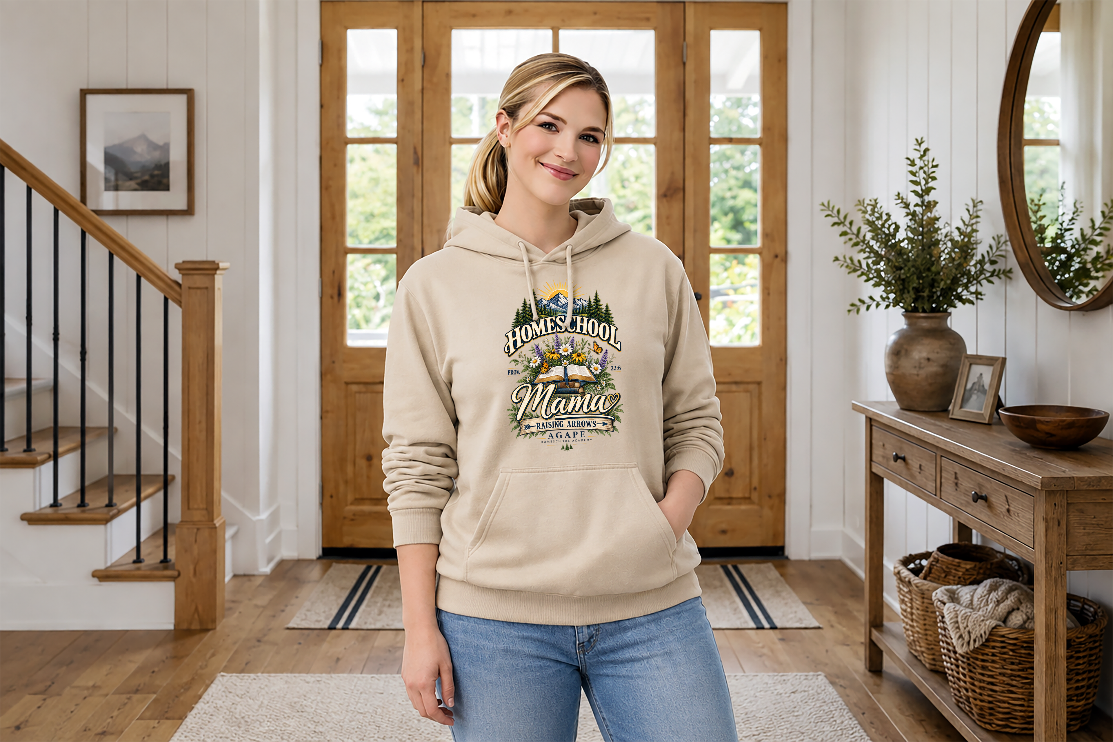 Agape Homeschool Academy Raising Arrows Hoodie
