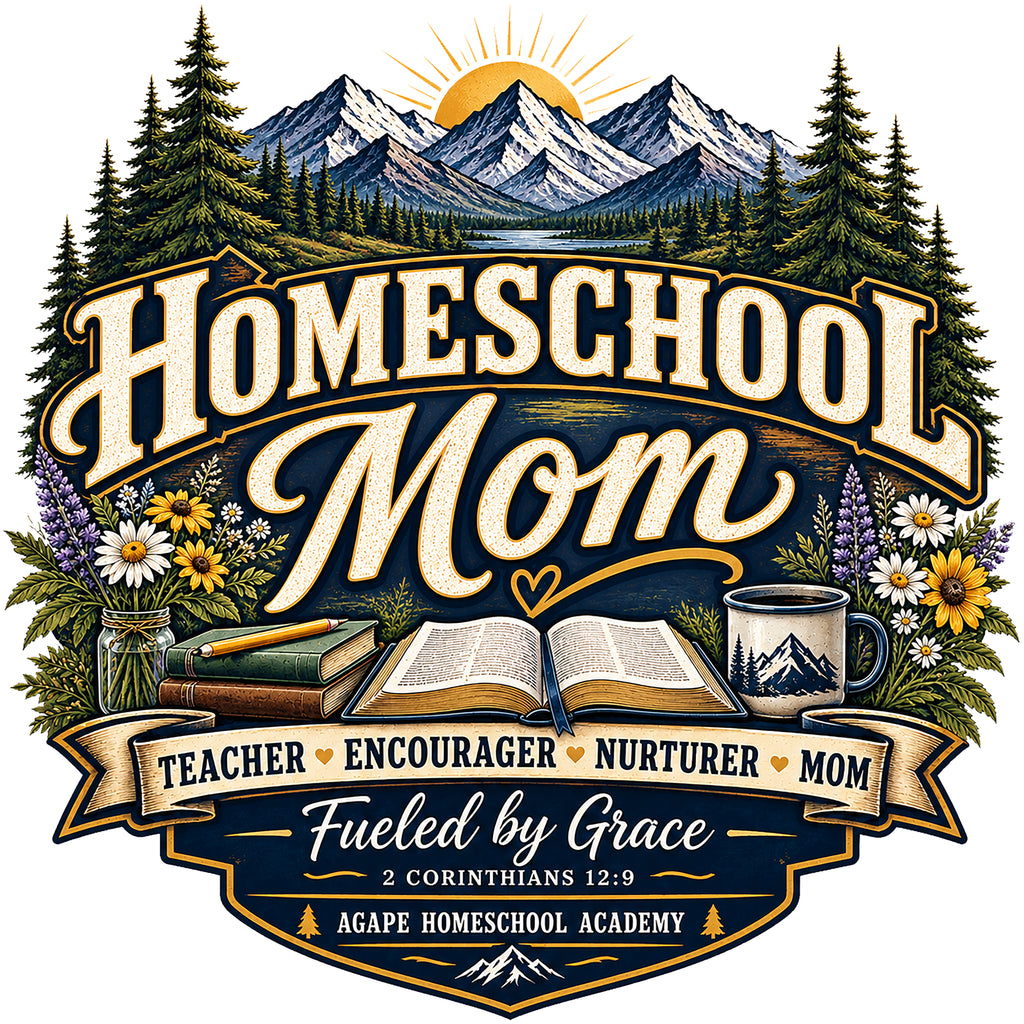 Agape Homeschool Academy Mom T-Shirt