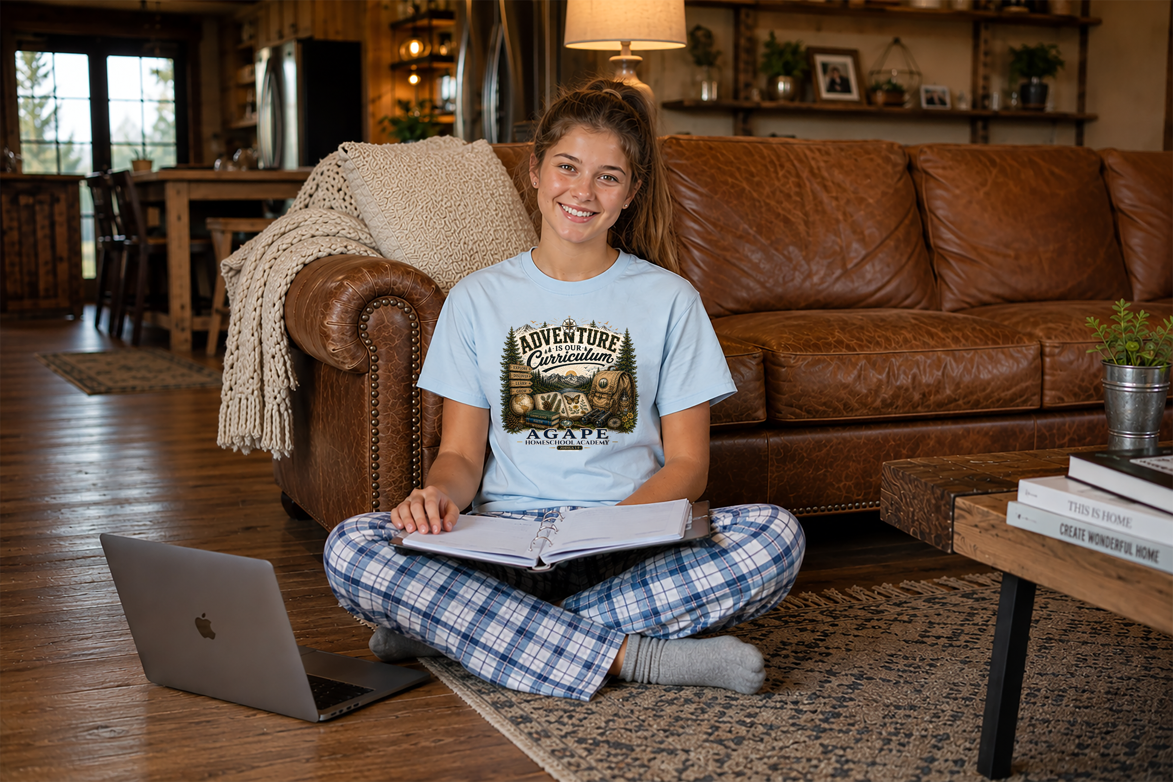 Lions Agape Homeschool Academy Adventure Tee