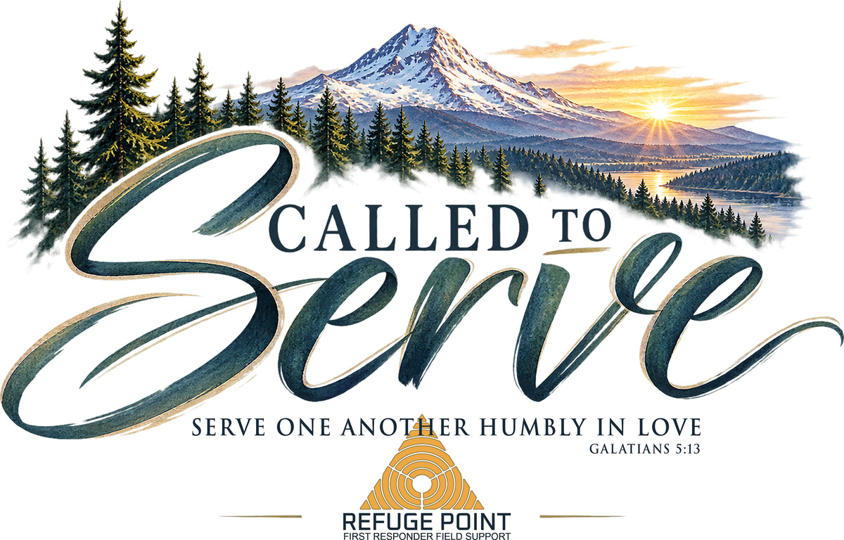 Refuge Point - Women's Serve Pullover Hoodie, First Responder Support Pullover Hoodie