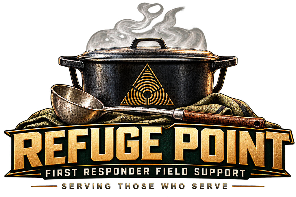 Refuge Point - Serving Those Who Serve Hoodie, Refuge Point First Responder Support Pullover Hoodie