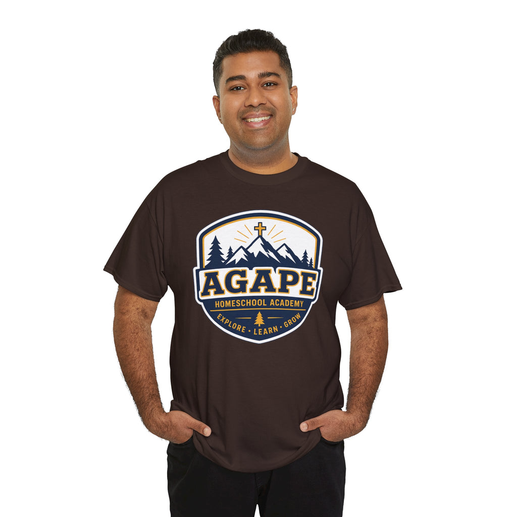 Agape Homeschool Academy Badge T-Shirt