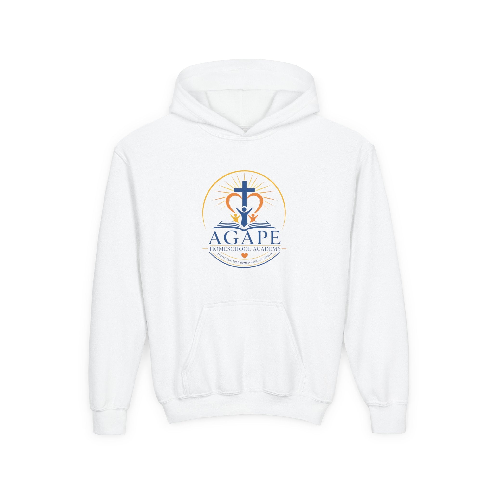 Lambs Agape Homeschool Academy Logo Hoodie