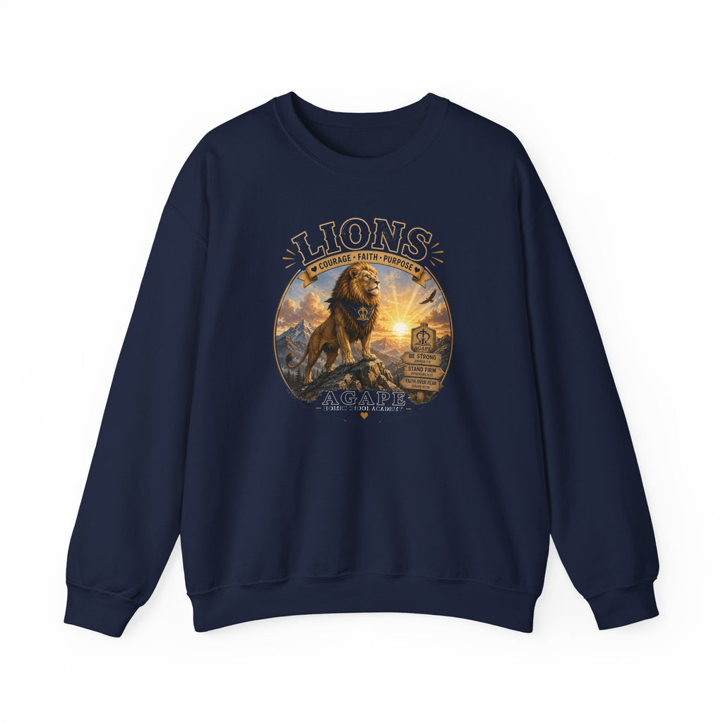 Lions Agape Homeschool Academy Sweatshirt
