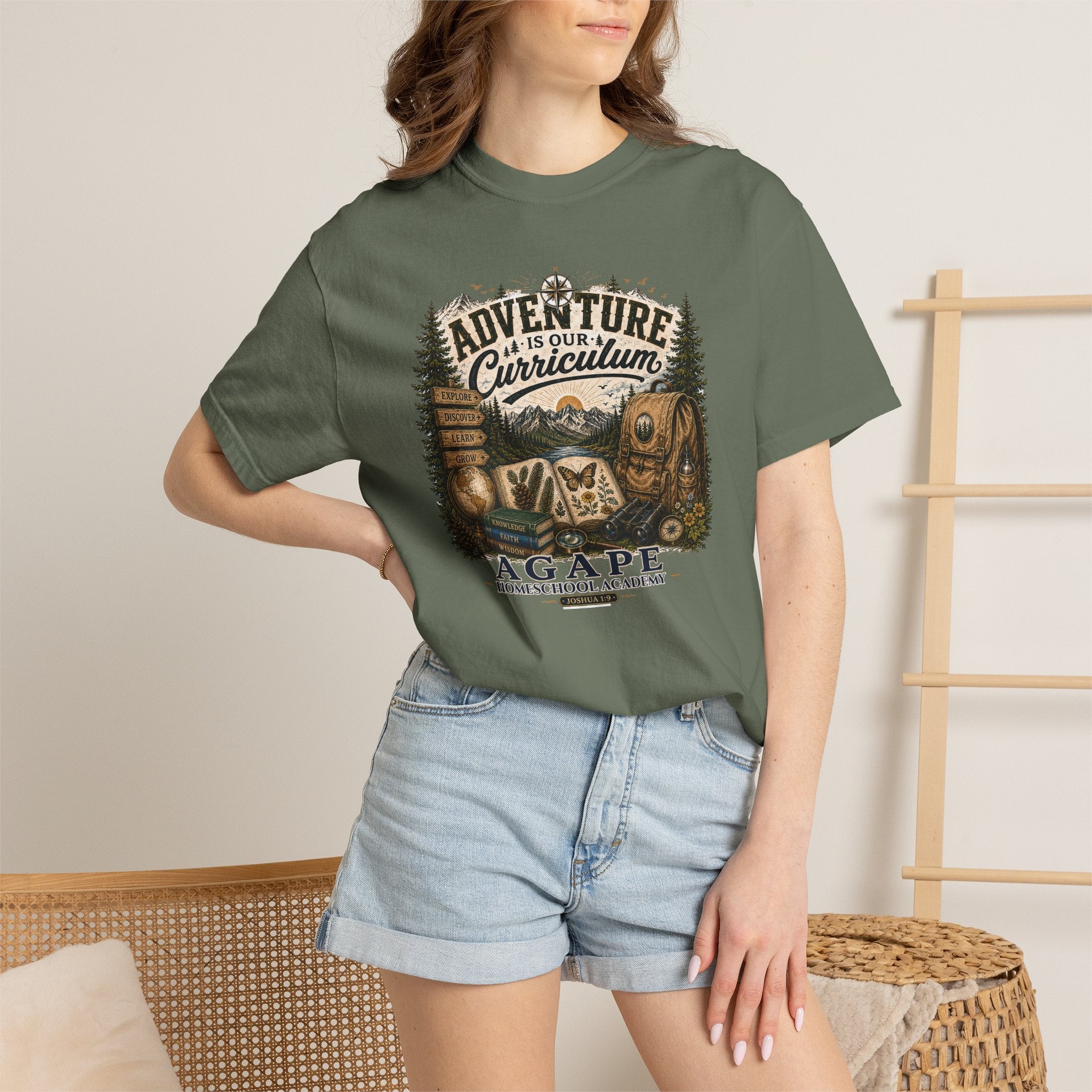 Lions Agape Homeschool Academy Adventure Tee
