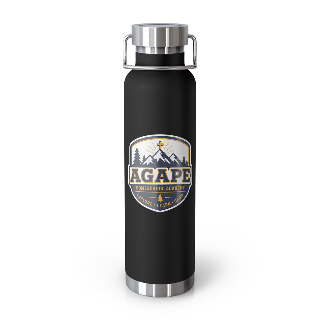Agape Homeschool Academy 22oz Insulated Water Bottle