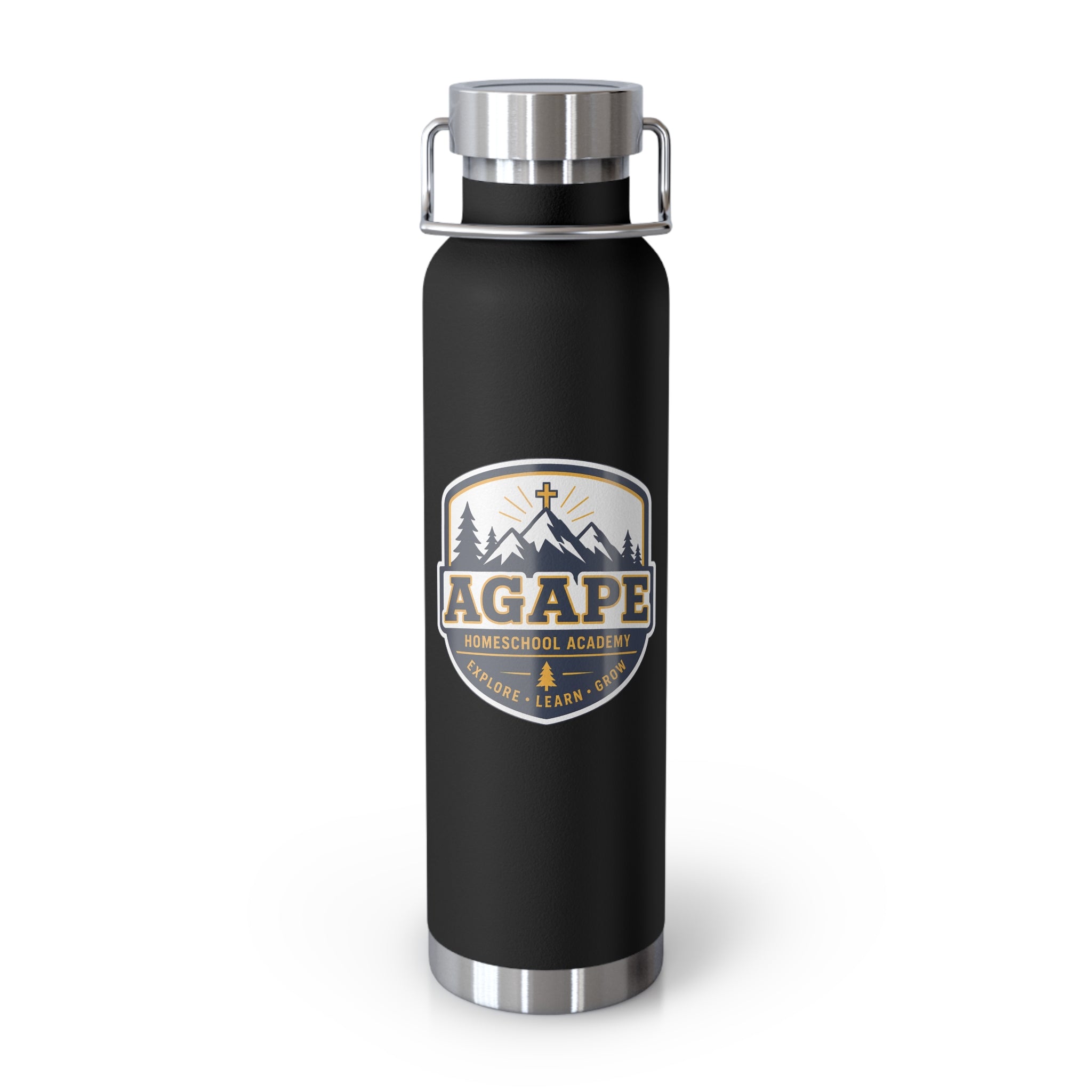 Agape Homeschool Academy 22oz Insulated Water Bottle