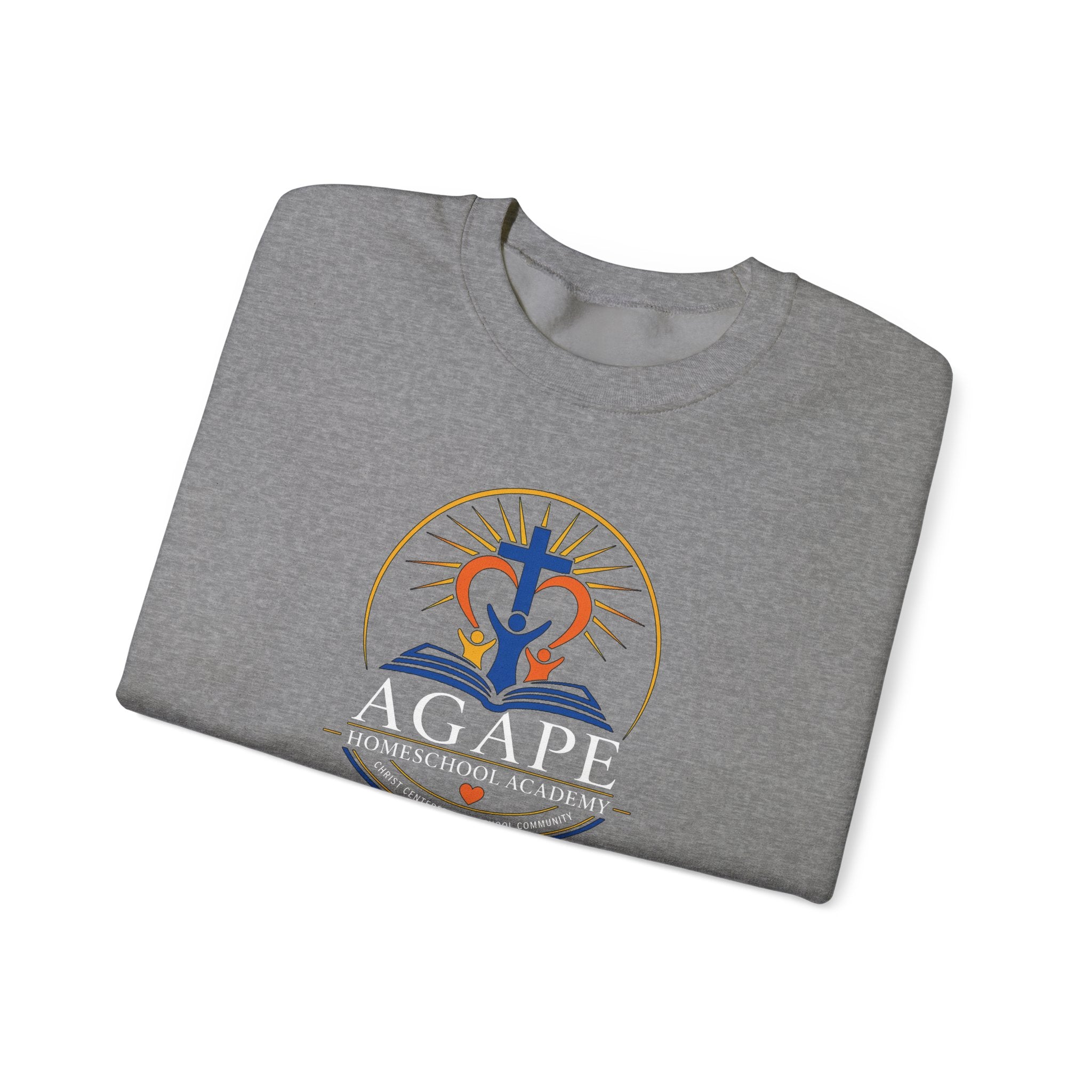 Agape Homeschool Academy Logo Sweatshirt