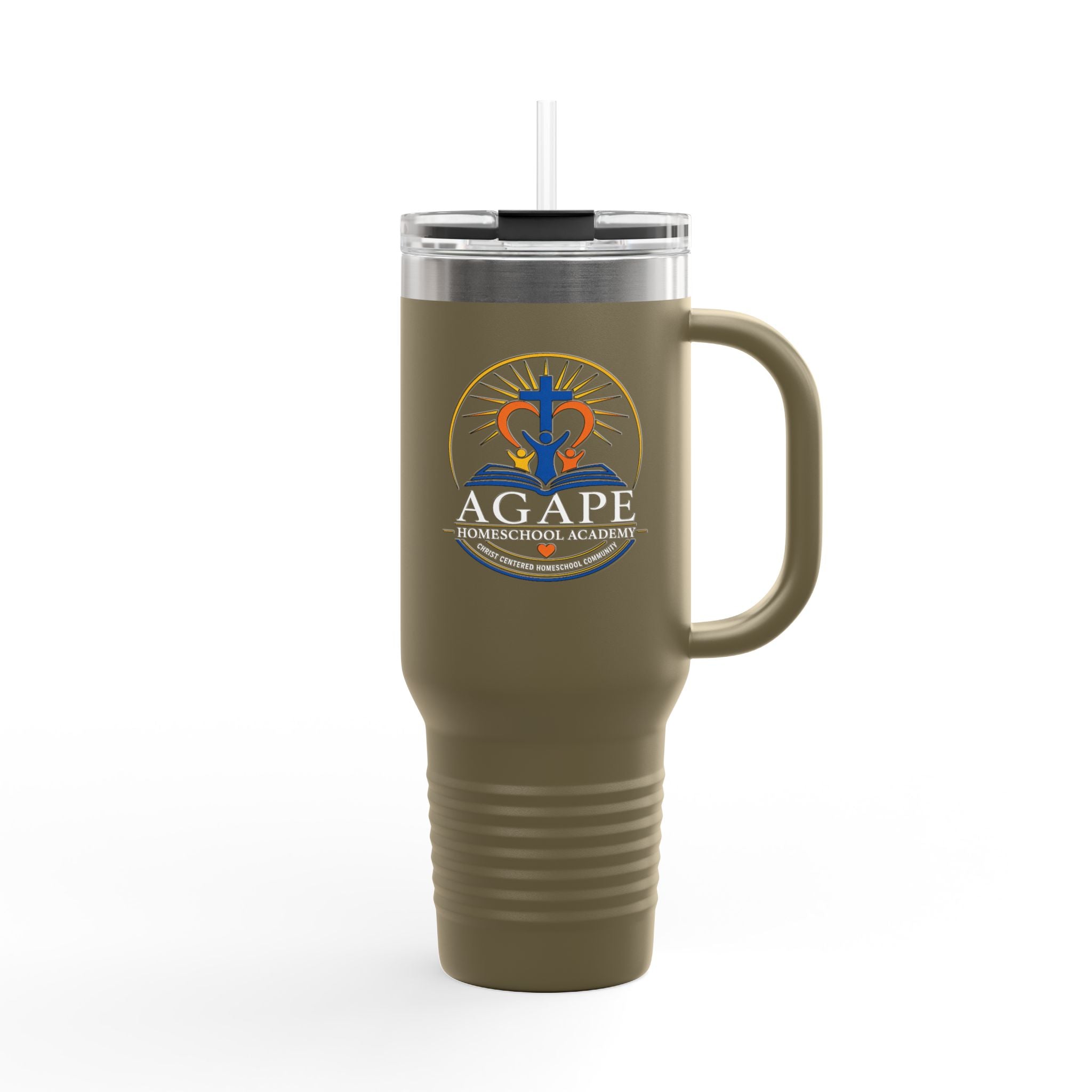 40oz Agape Homeschool Academy Logo Insulated Tumbler