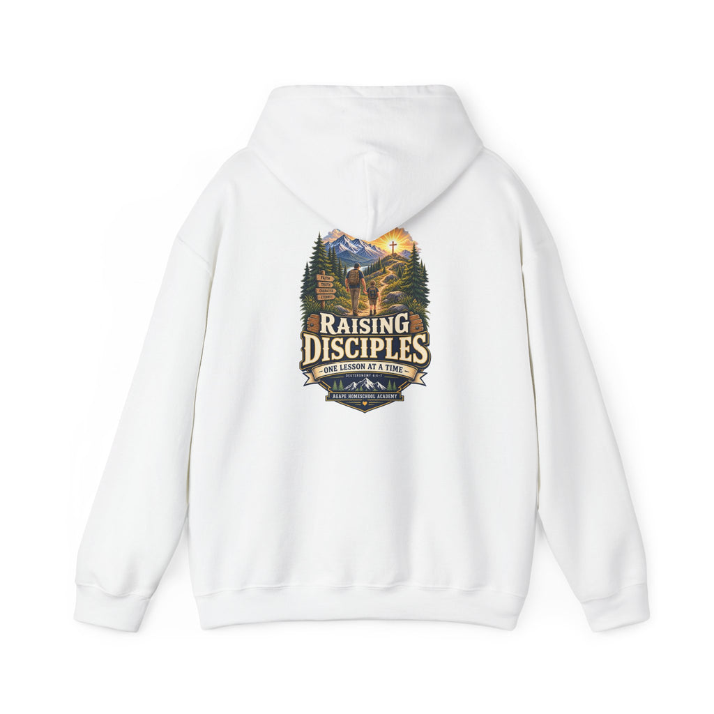 Men's Agape Homeschool Raising Disciples Pullover Hoodie