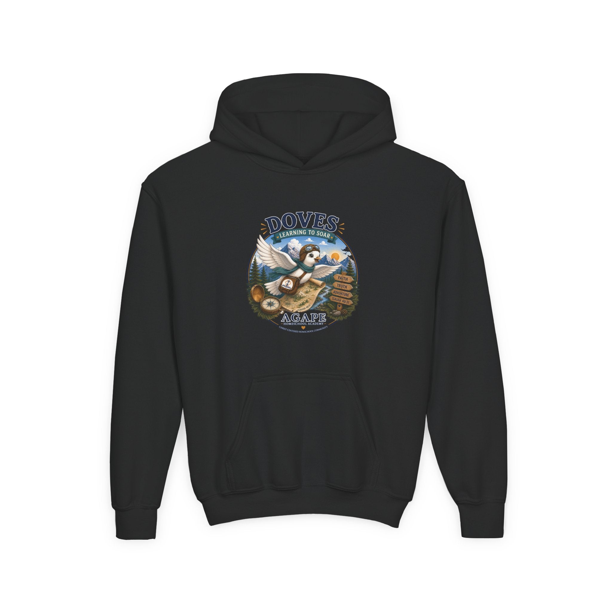 Doves Agape Christian Academy Pullover Hoodie