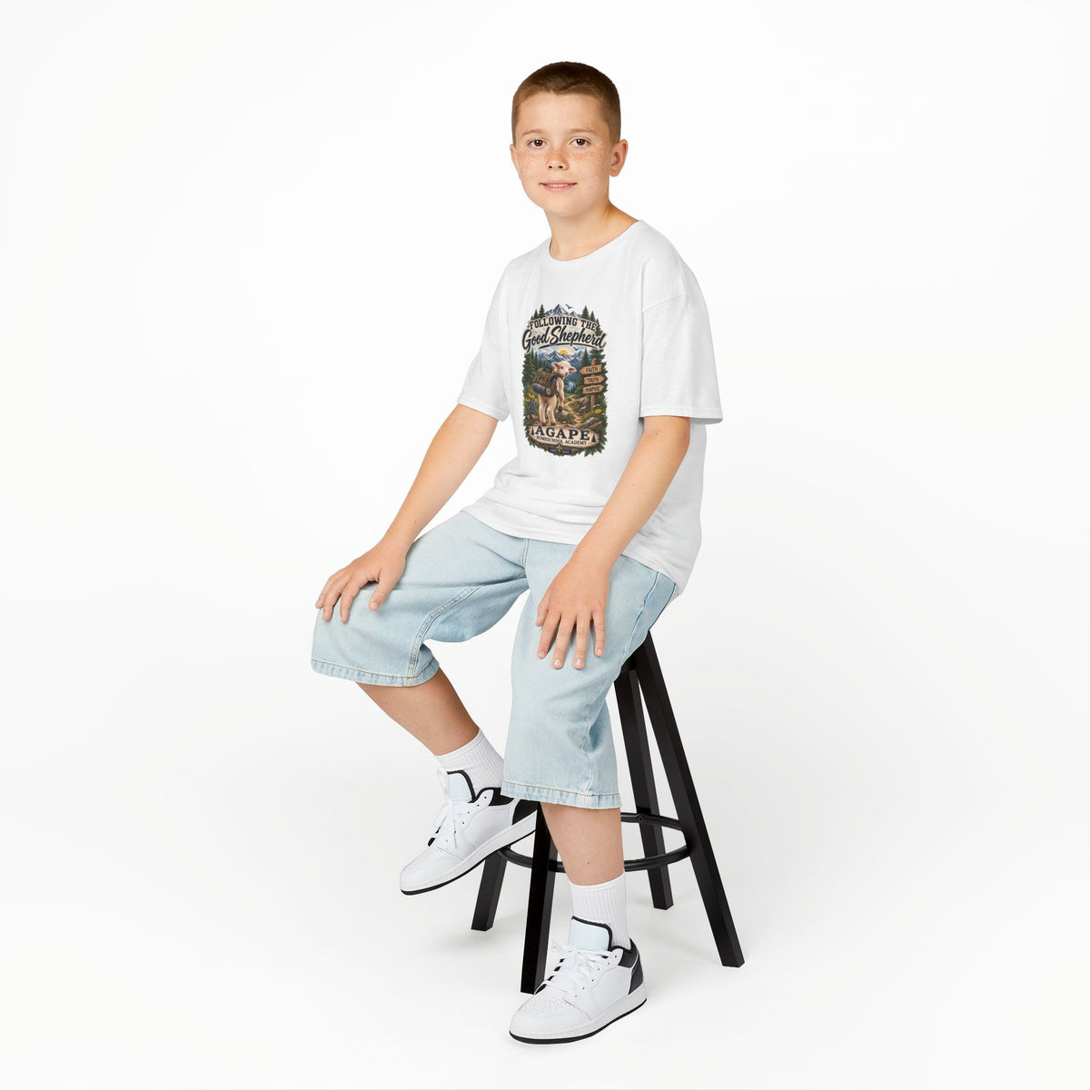 Lambs Agape Homeschool Academy Good Shepherd Tee