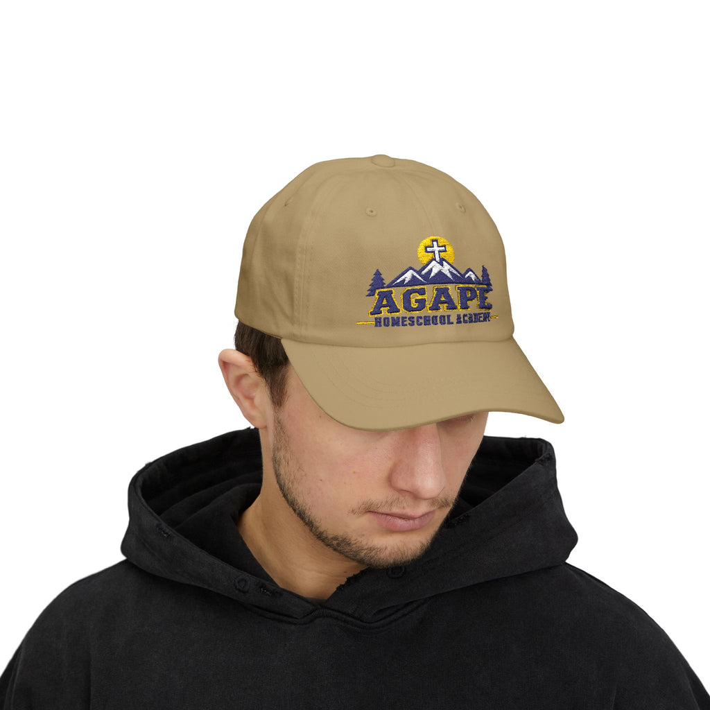 Agape Homeschool Academy Embroidered Mountain Dad Hat