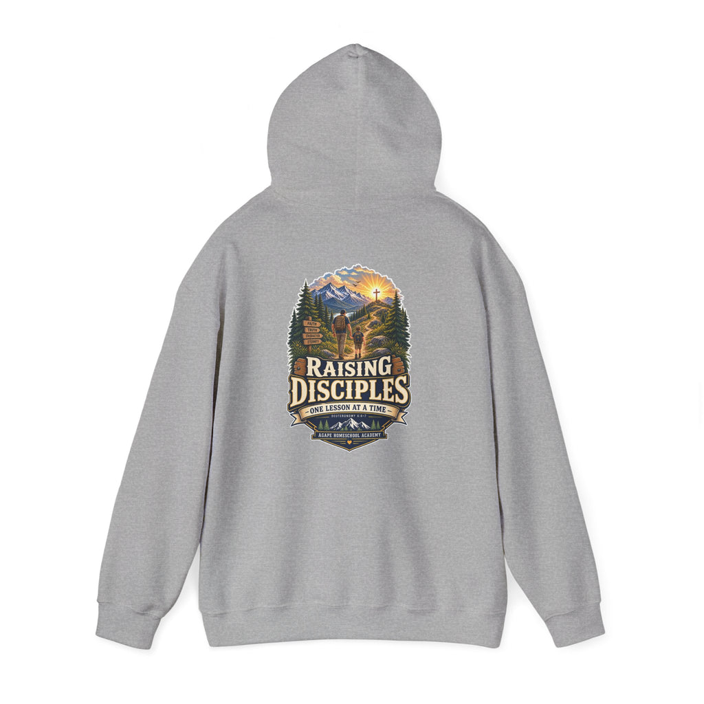 Men's Agape Homeschool Raising Disciples Pullover Hoodie