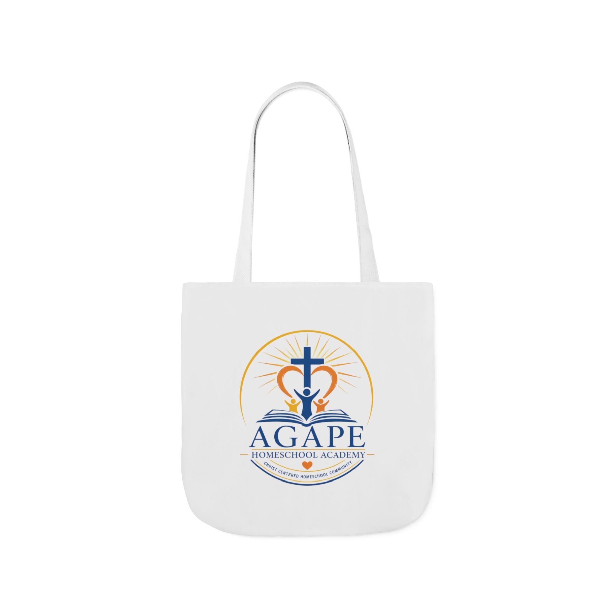 Agape Homeschool Academy Logo Tote Bag - 3 Sizes