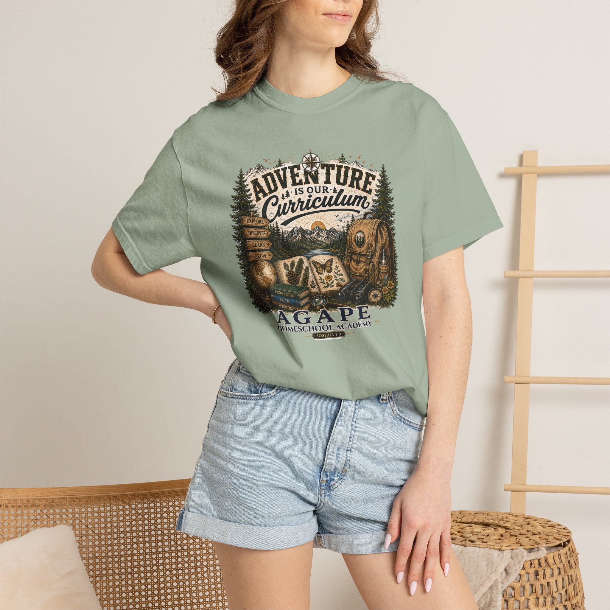 Lions Agape Homeschool Academy Adventure Tee