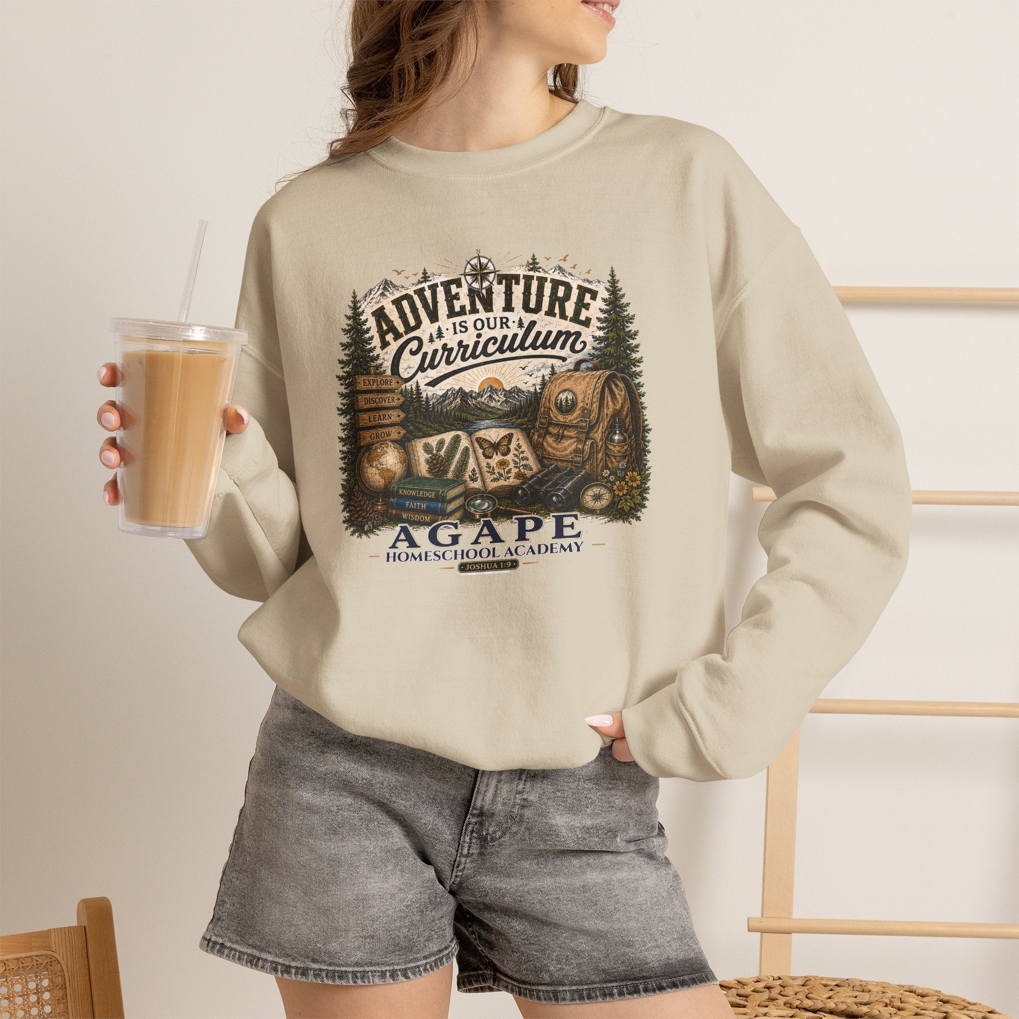 Lions Agape Homeschool Academy Adventure Sweatshirt
