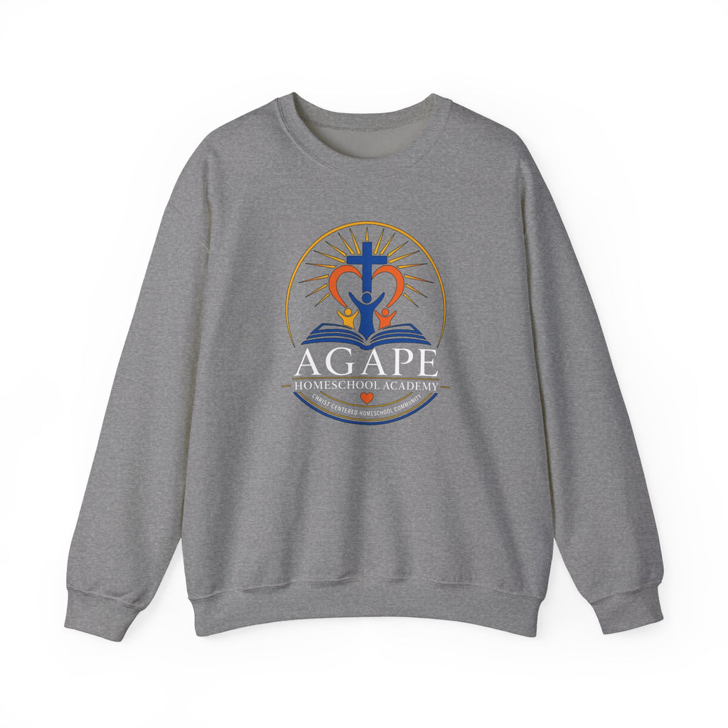 Lambs Agape Homeschool Academy Logo Sweatshirt