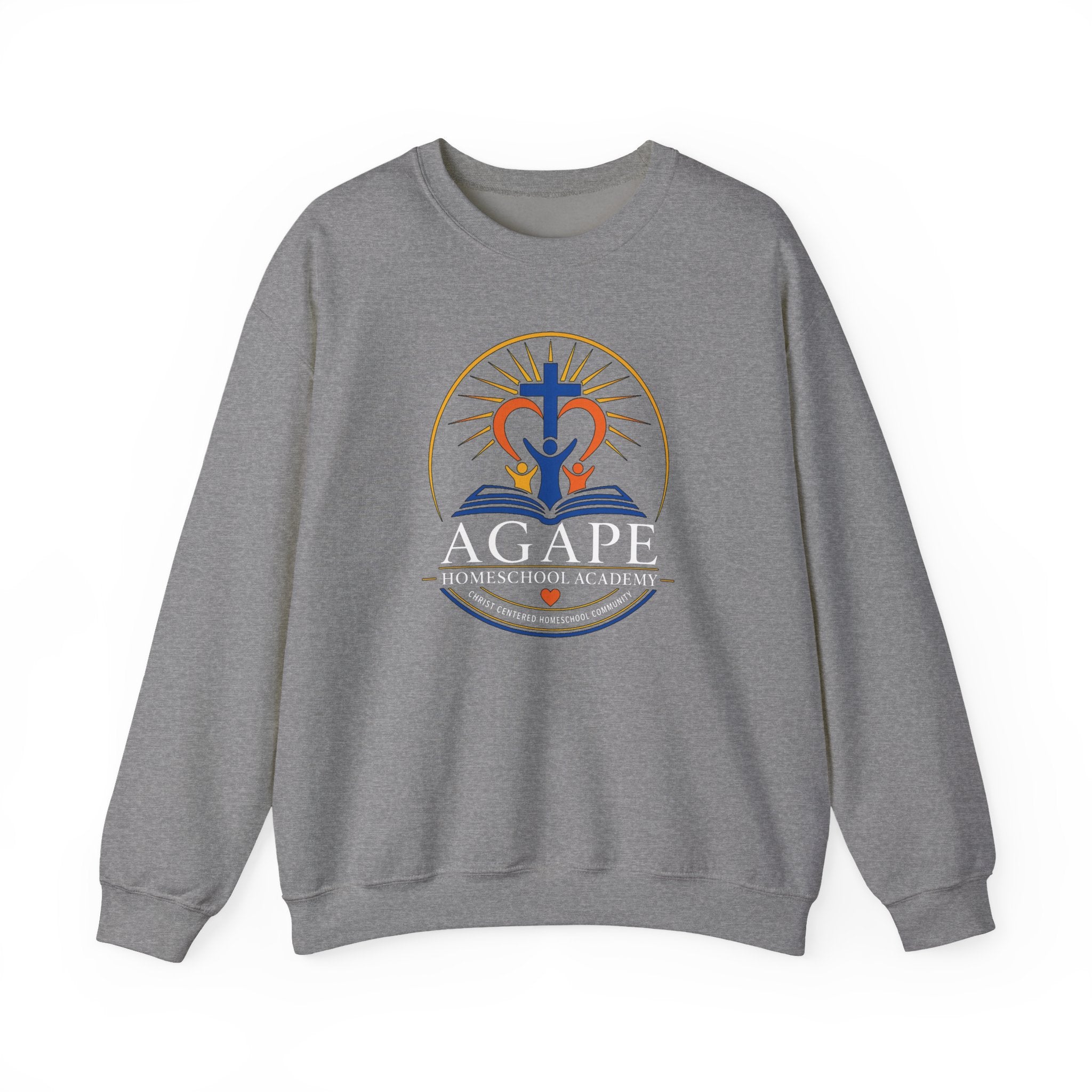 Lambs Agape Homeschool Academy Logo Sweatshirt