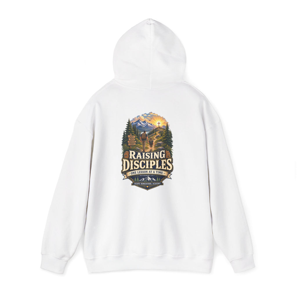 Men's Agape Homeschool Raising Disciples Pullover Hoodie