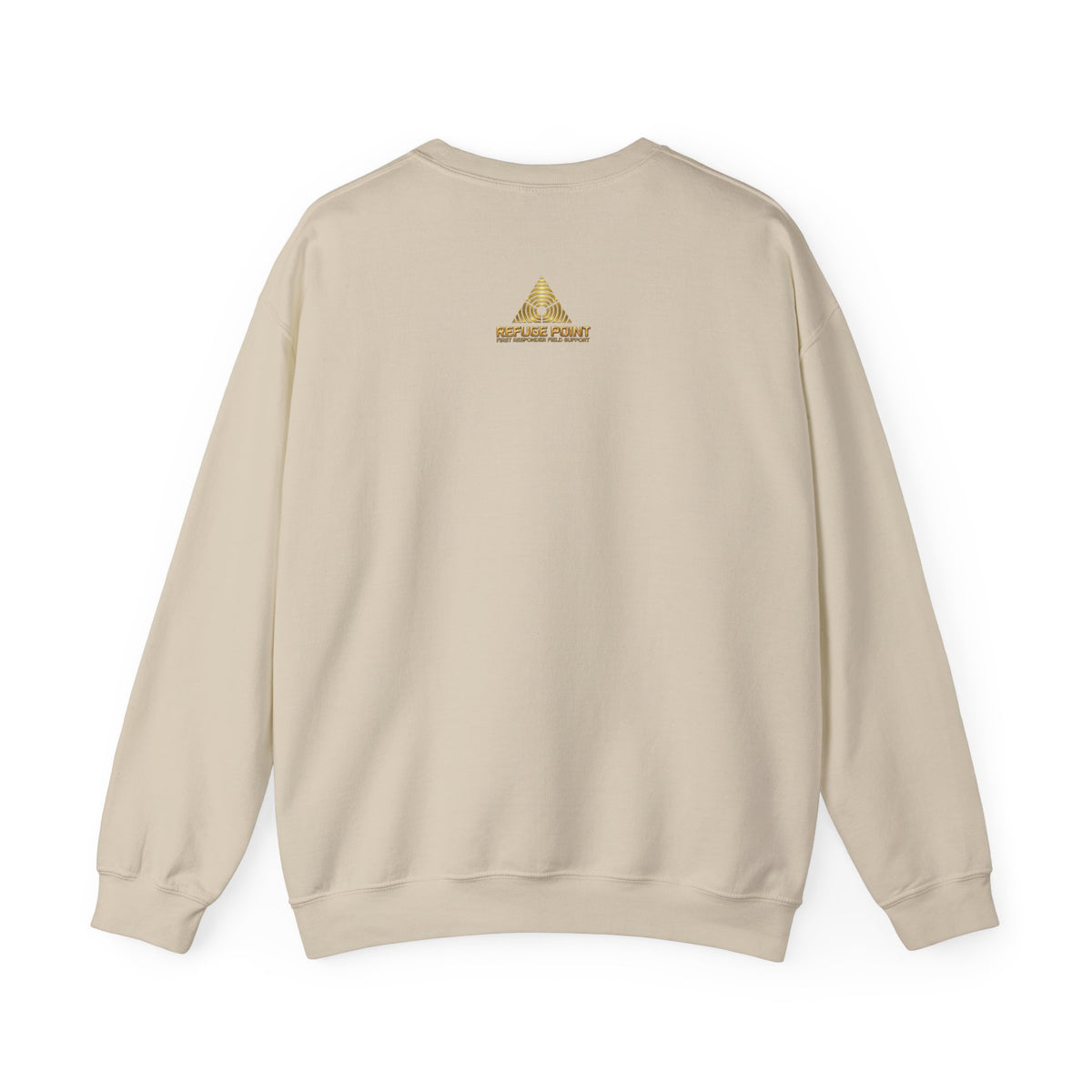 Refuge Point - Dutch Oven Crewneck Sweatshirt Sweatshirt, First Responder Support Pullover Sweatshirt
