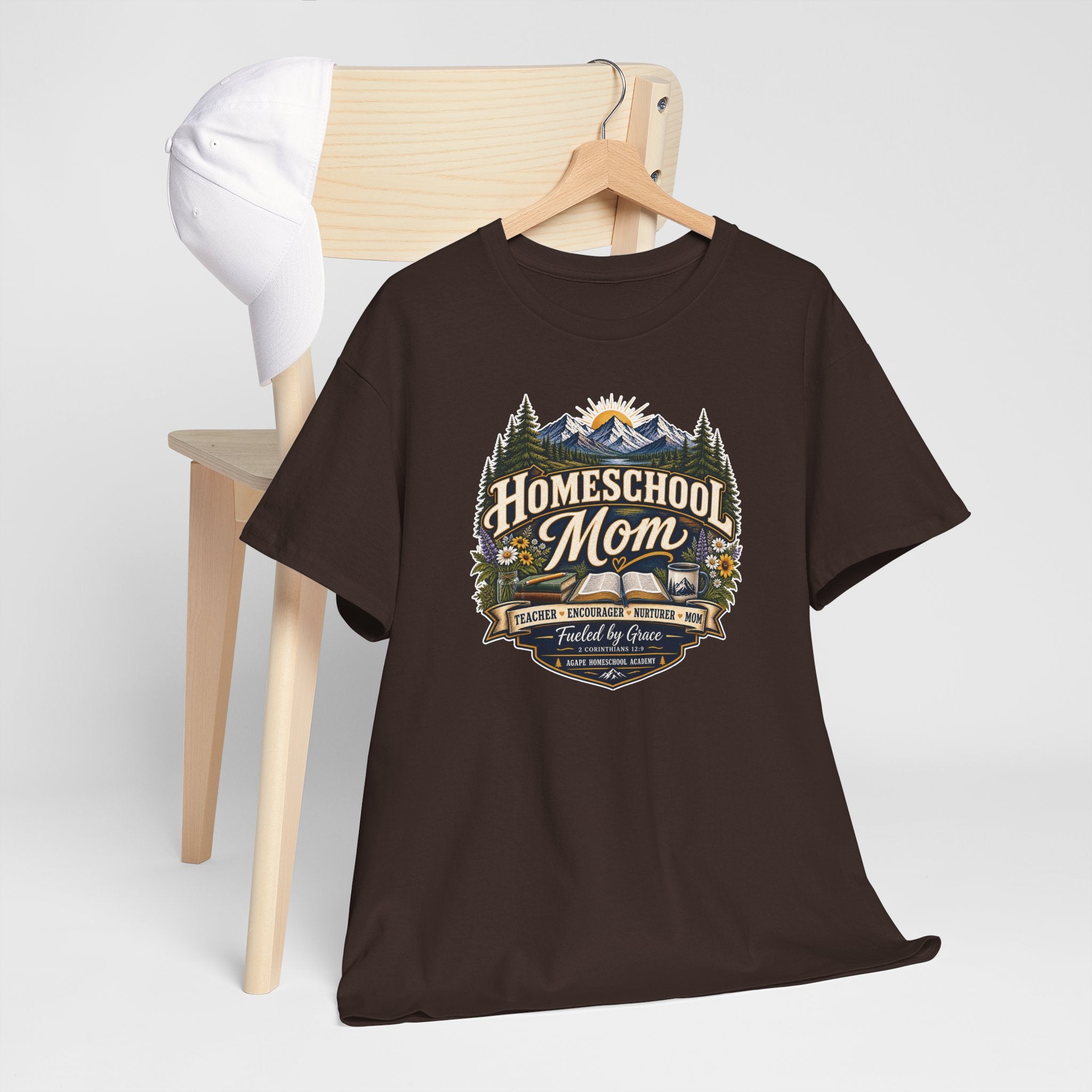 Agape Homeschool Academy Mom T-Shirt