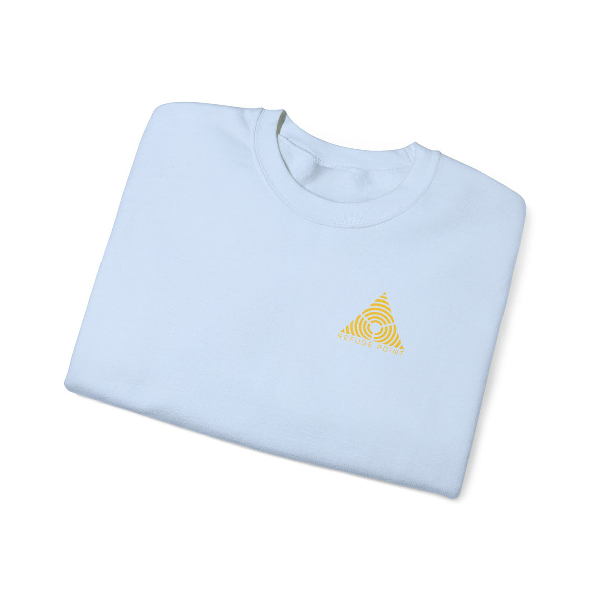 Refuge Point - Blessed Are the Peacemakers Crewneck Sweatshirt (Back Print), Matthew 5:9, First Responder Support Sweatshirt