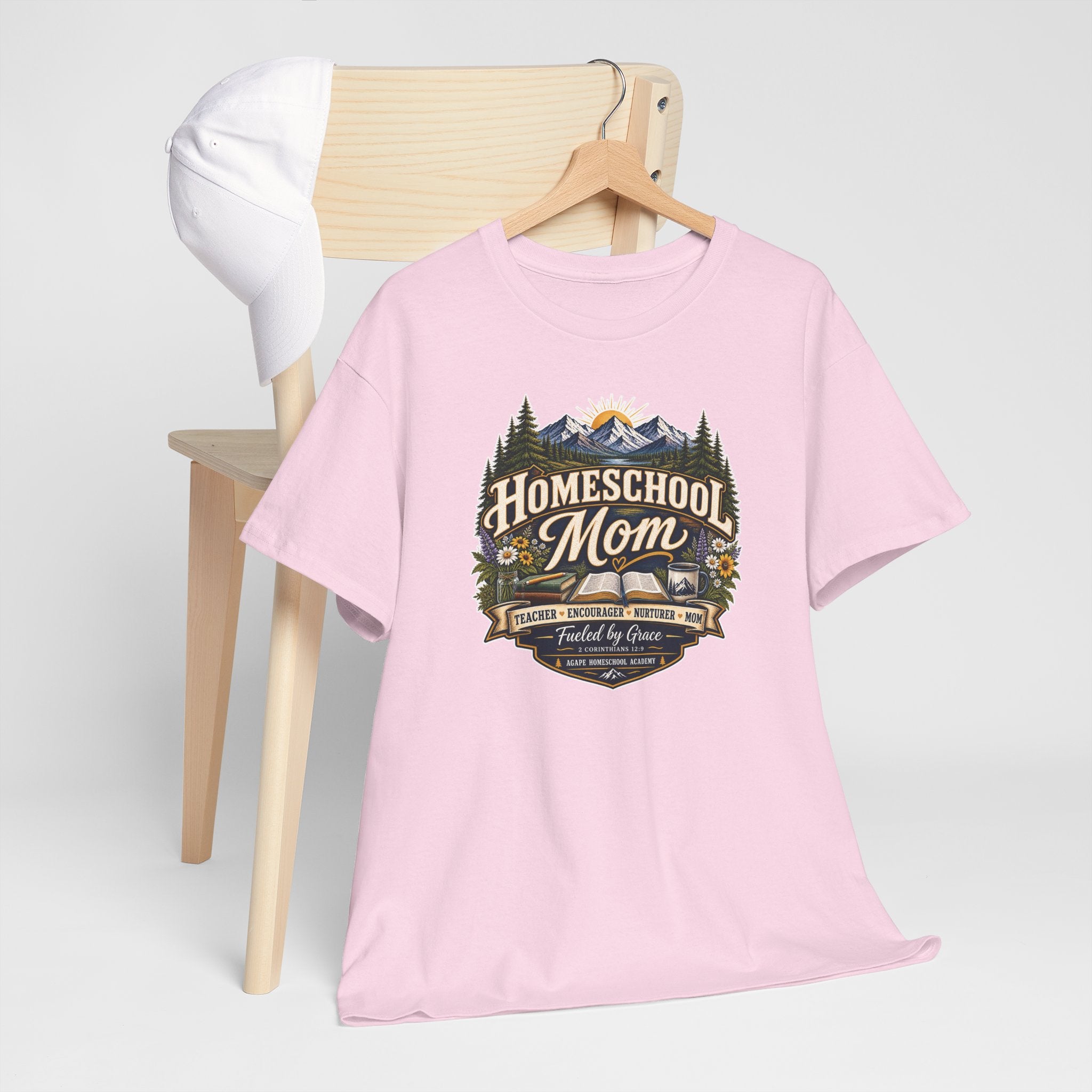 Agape Homeschool Academy Mom T-Shirt