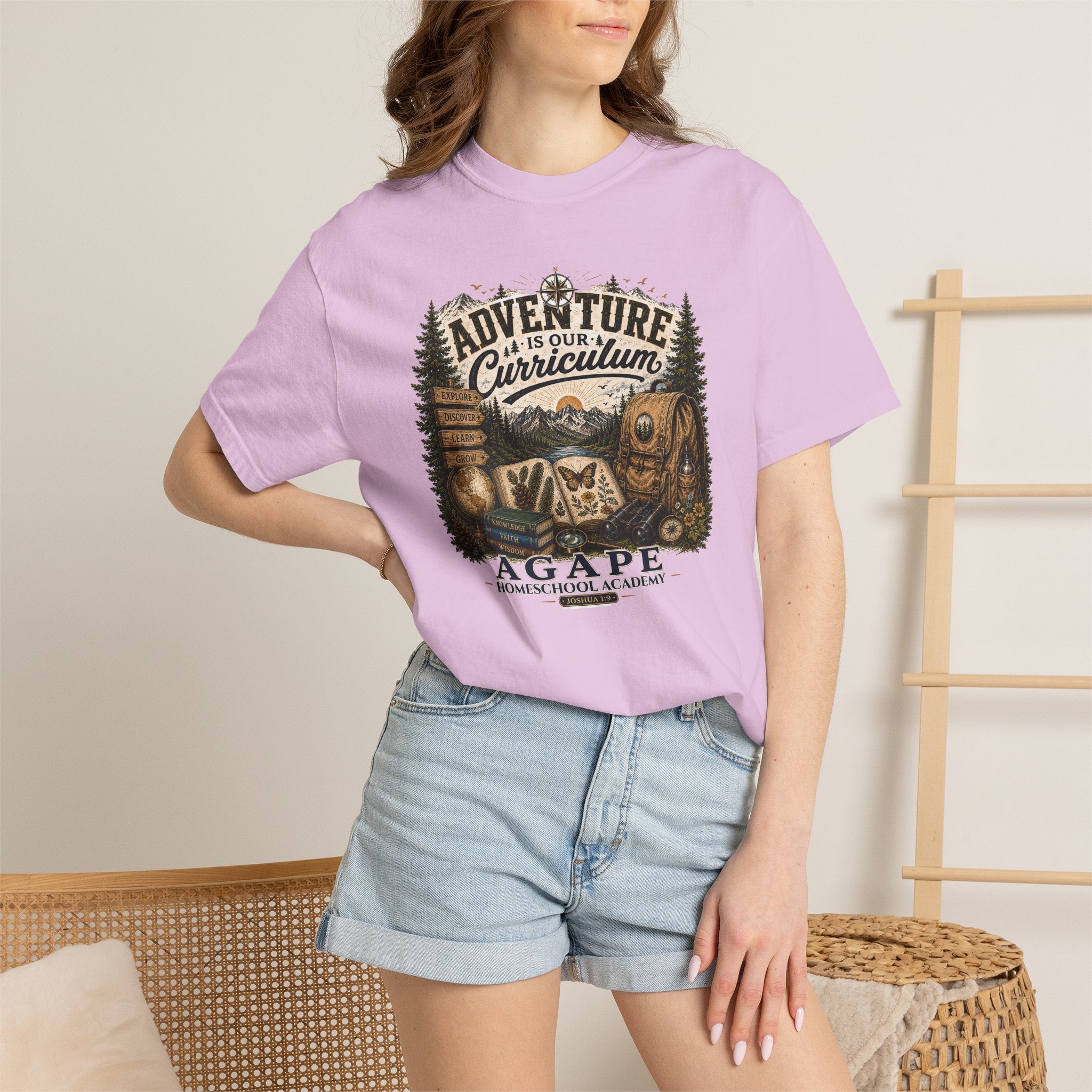 Lions Agape Homeschool Academy Adventure Tee