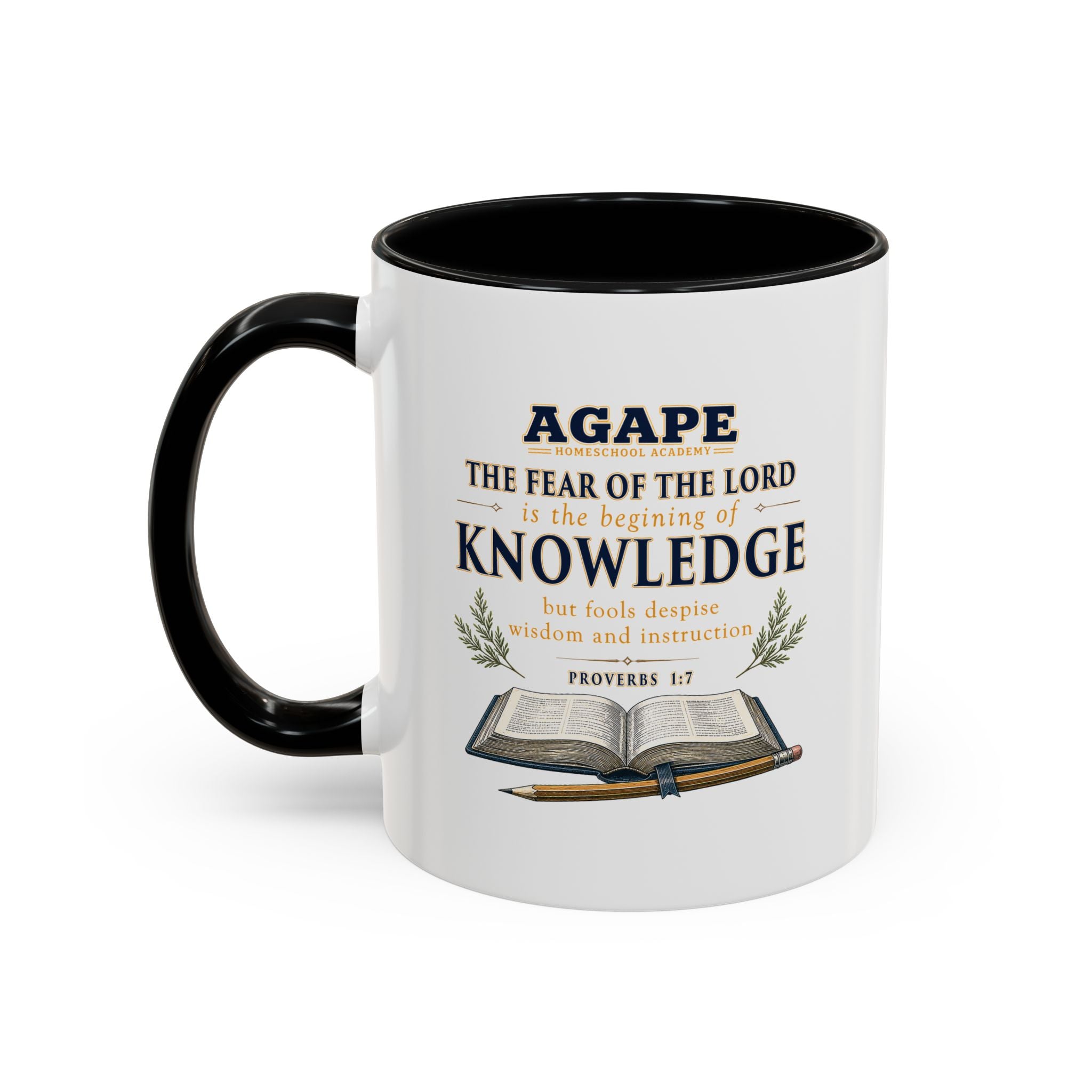 Agape Homeschool Academy Knowledge Mug - 11oz & 15oz
