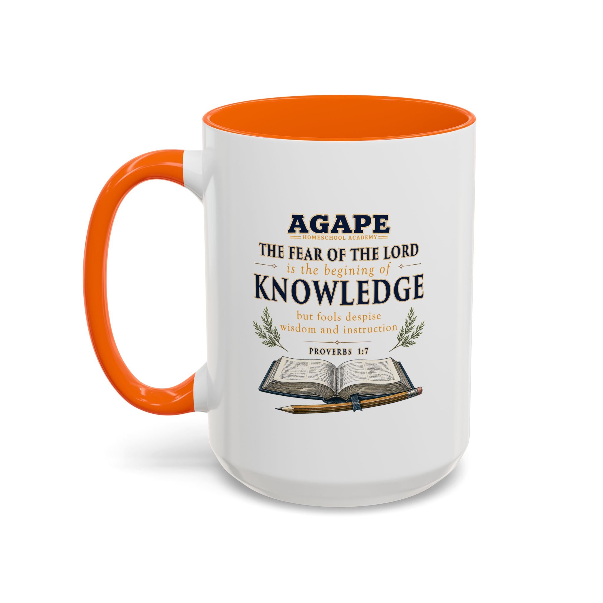 Agape Homeschool Academy Knowledge Mug - 11oz & 15oz
