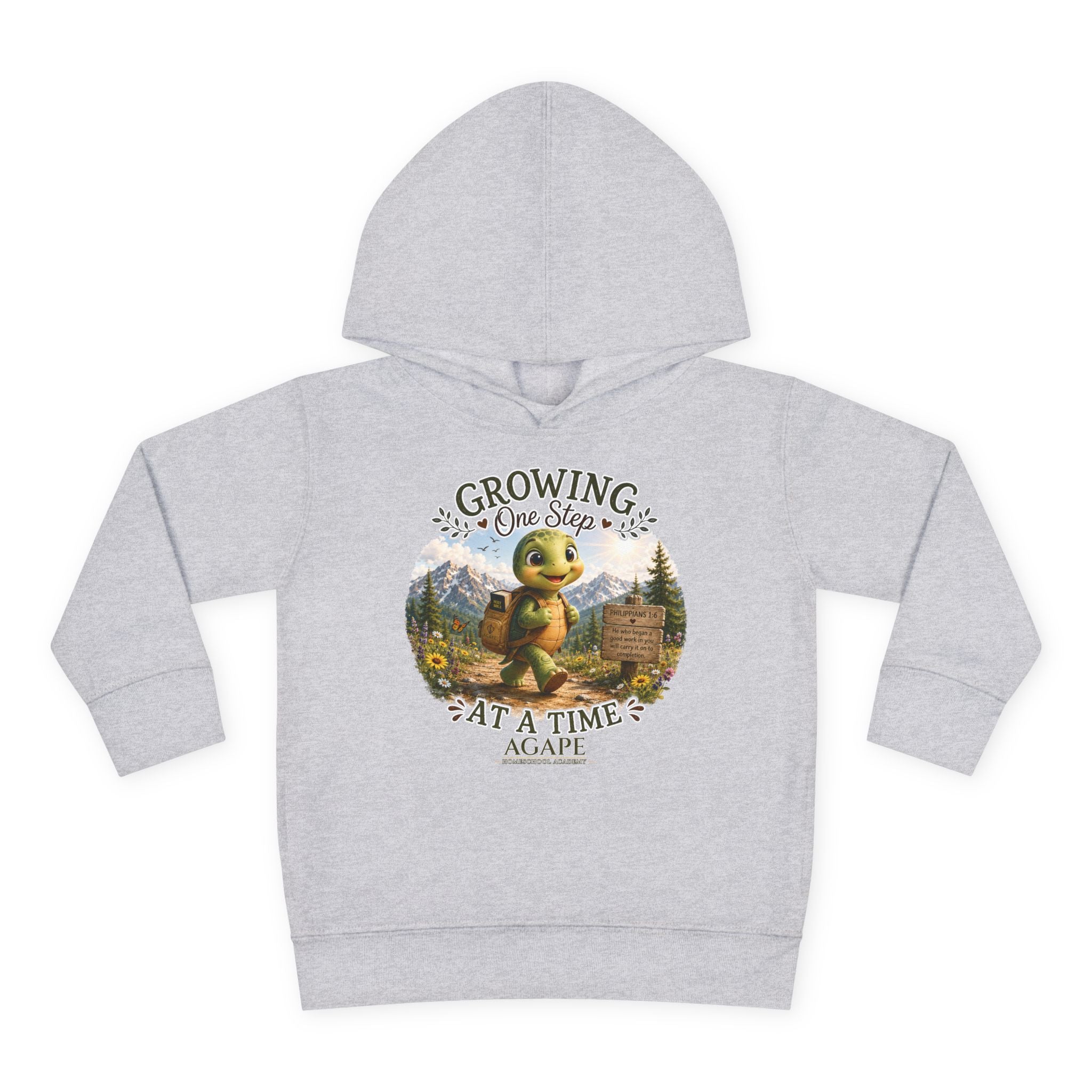 Tots Growing One Step At A Time Pullover Hoodie