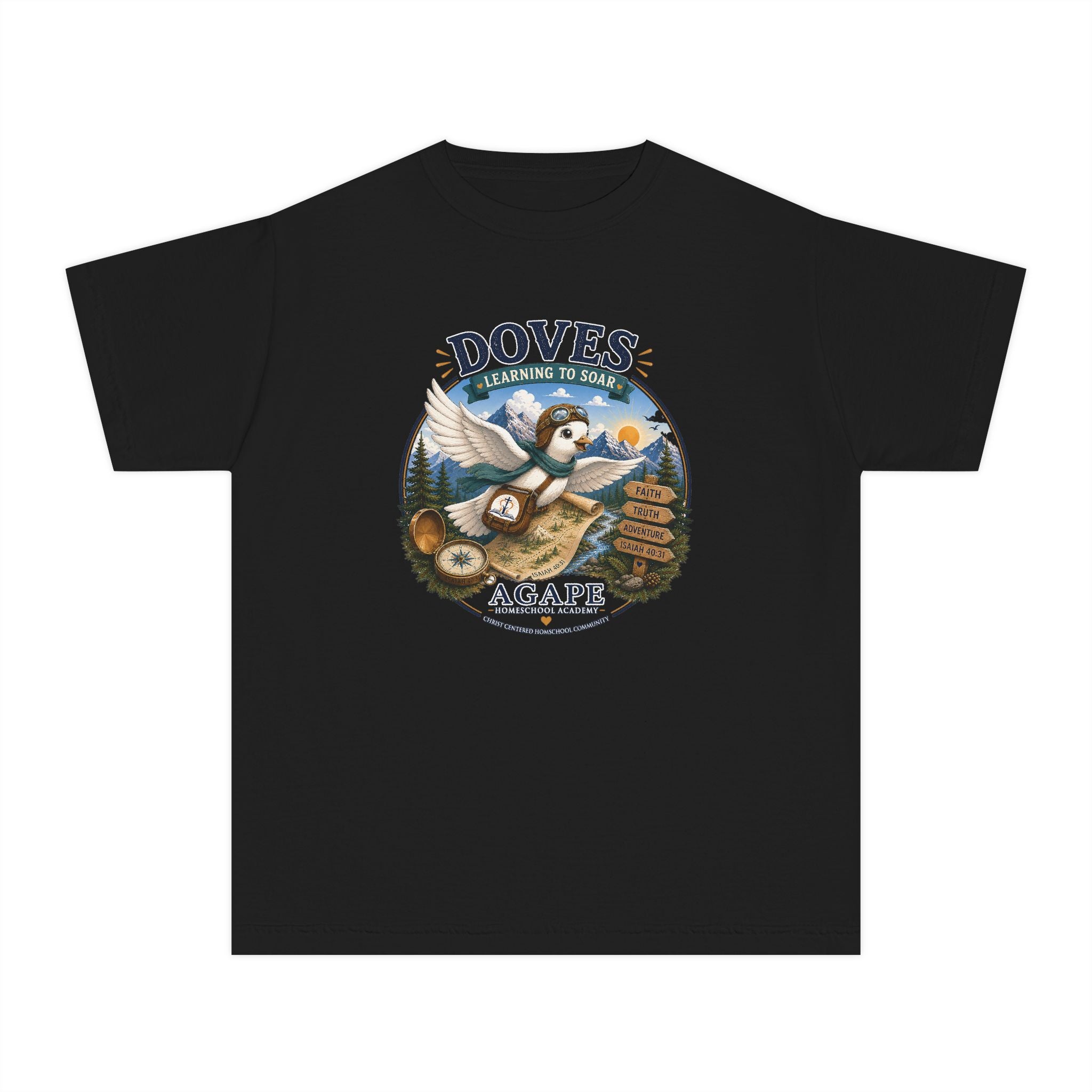 Doves Learning to Soar Tee