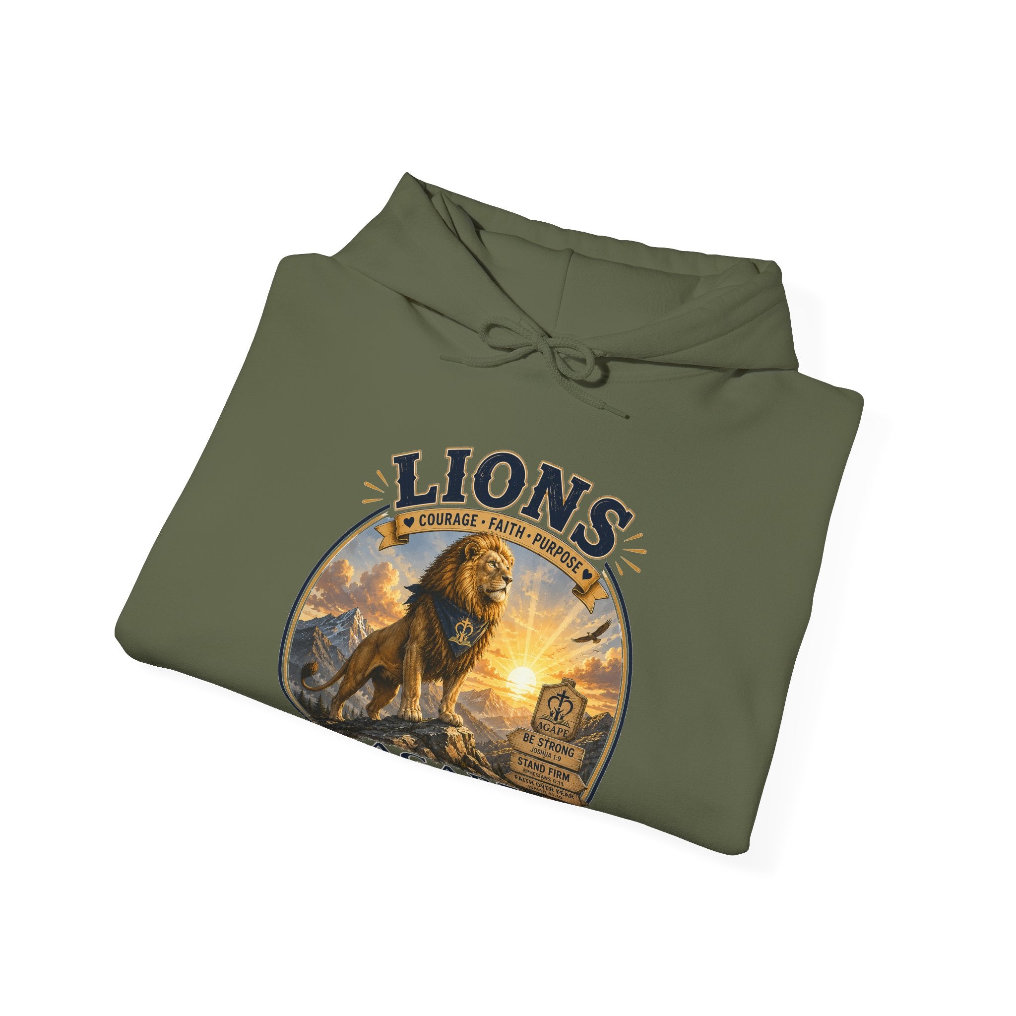 Lions Agape Homeschool Academy Pullover Hoodie
