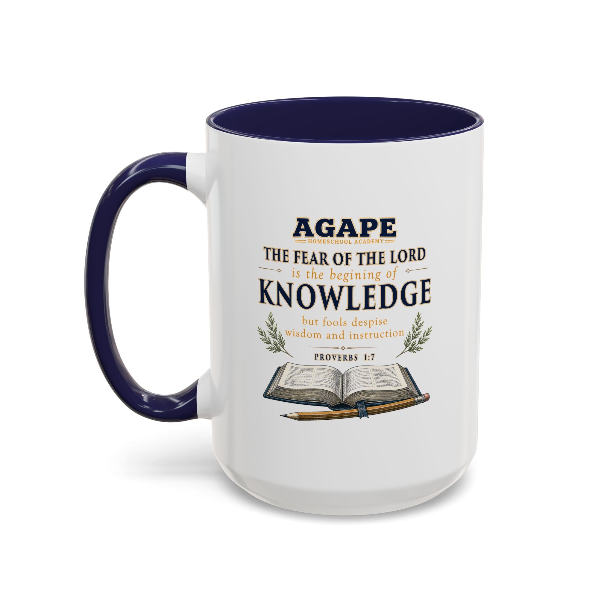 Agape Homeschool Academy Badge Coffee Mug - 11oz & 15oz
