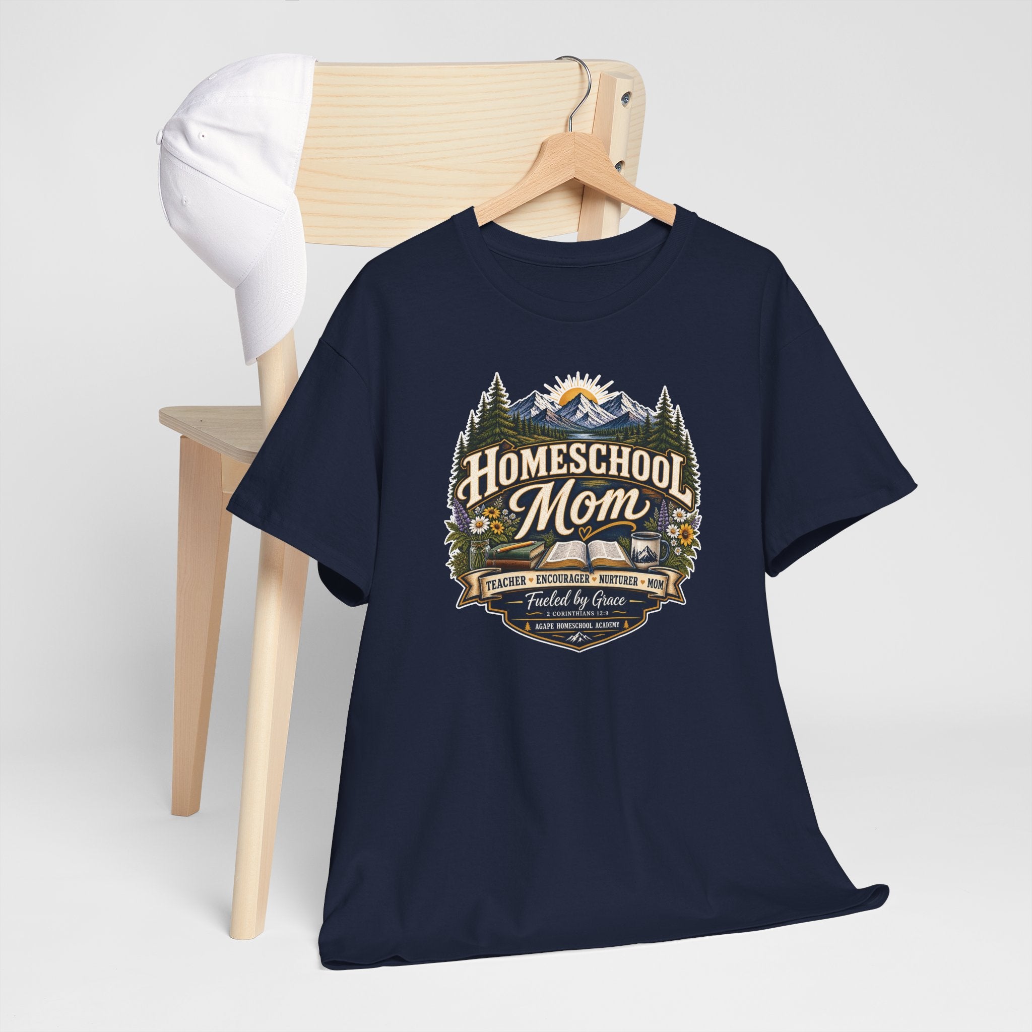 Agape Homeschool Academy Mom T-Shirt