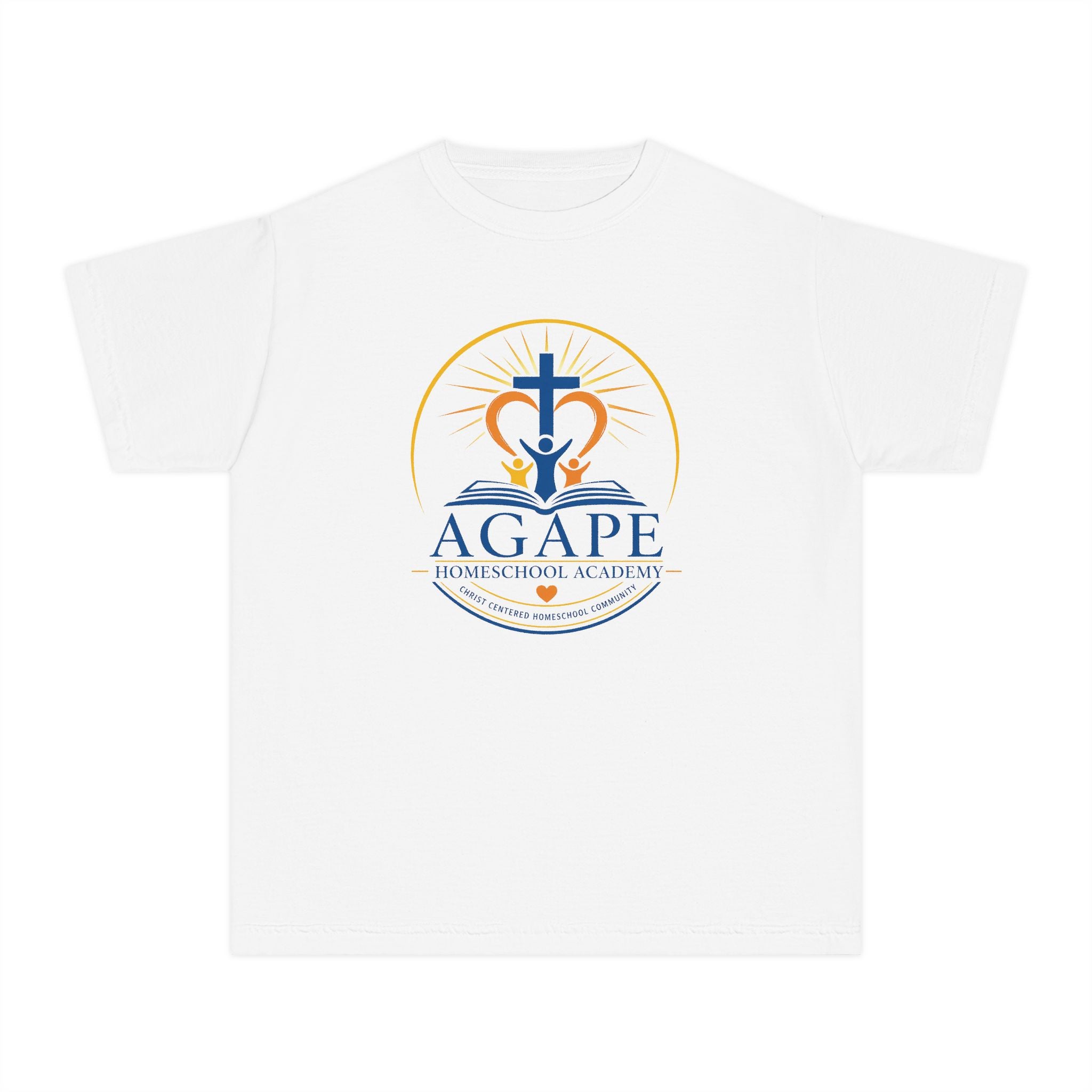 Doves Agape Homeschool Academy Logo Tee