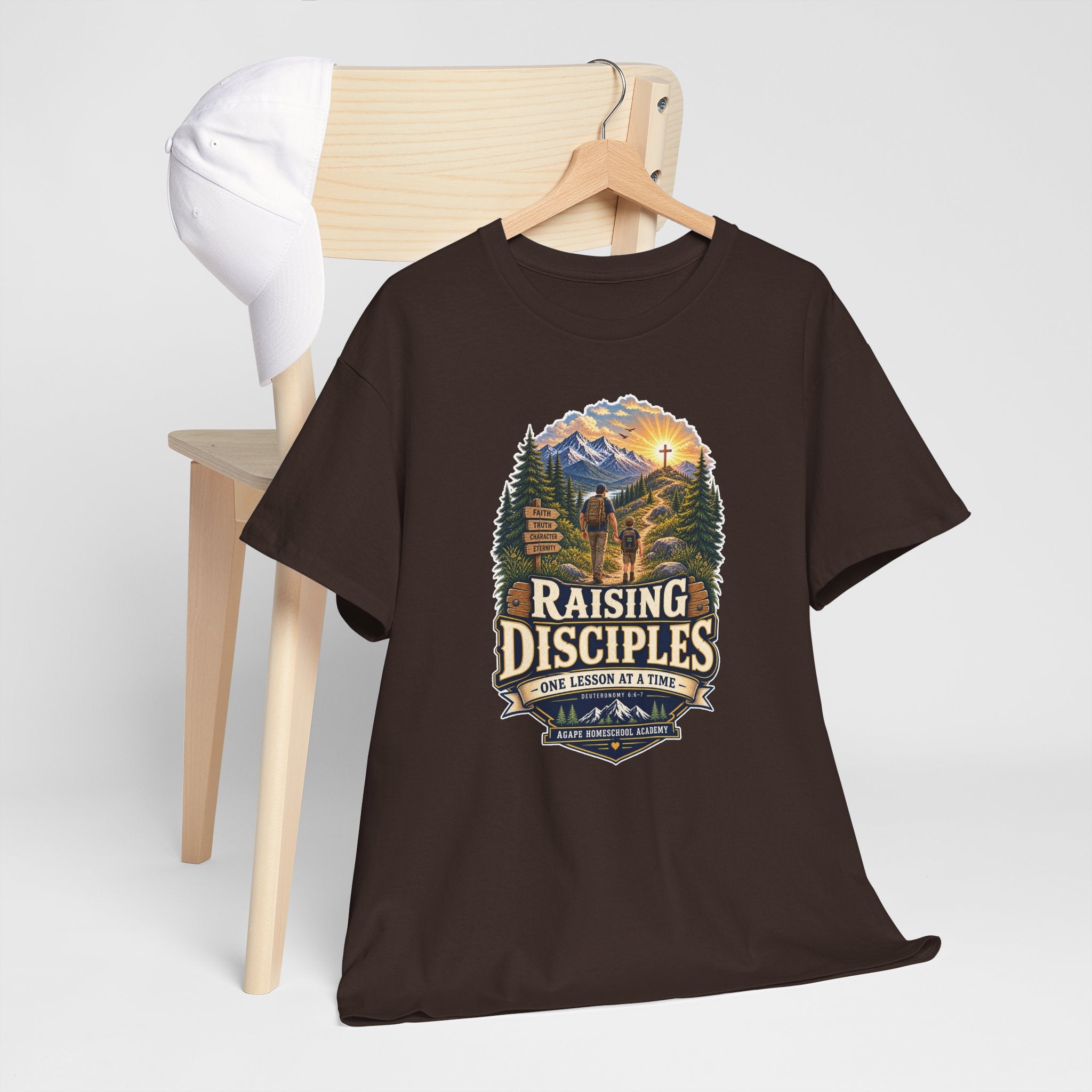 Agape Homeschool Academy Raising Disciples T-Shirt